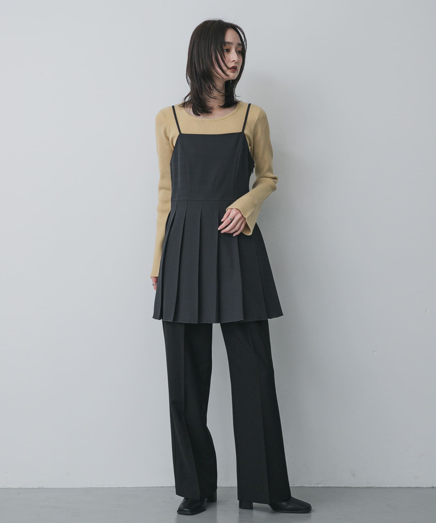 身長：169cm サイズ：one