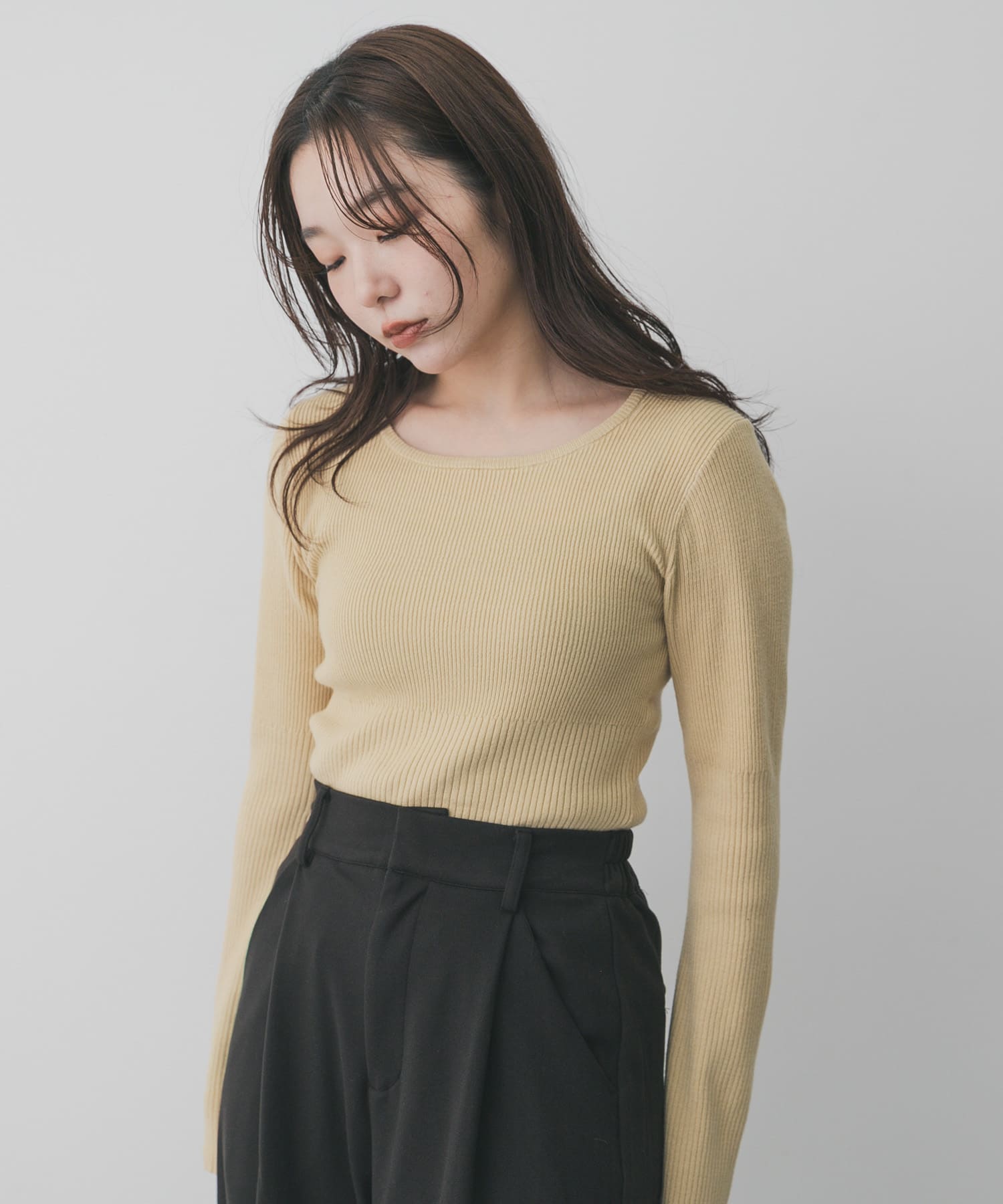 身長：158cm サイズ：one