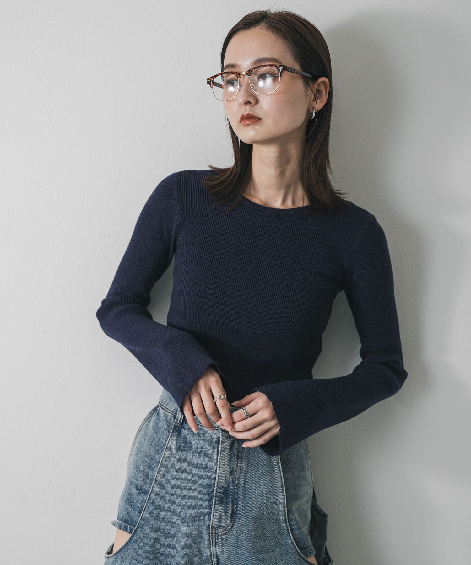 身長：169cm サイズ：one