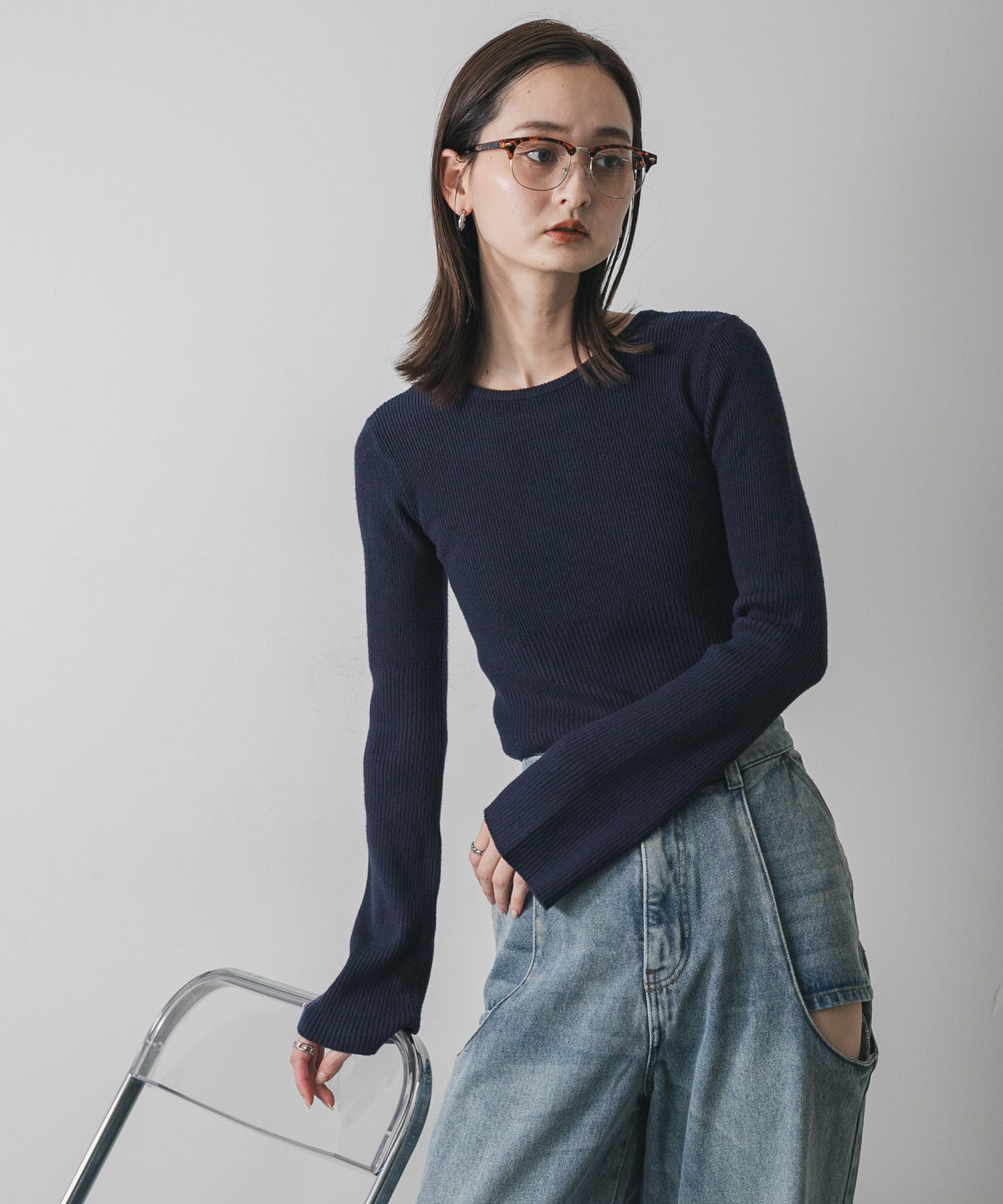 身長：169cm サイズ：one