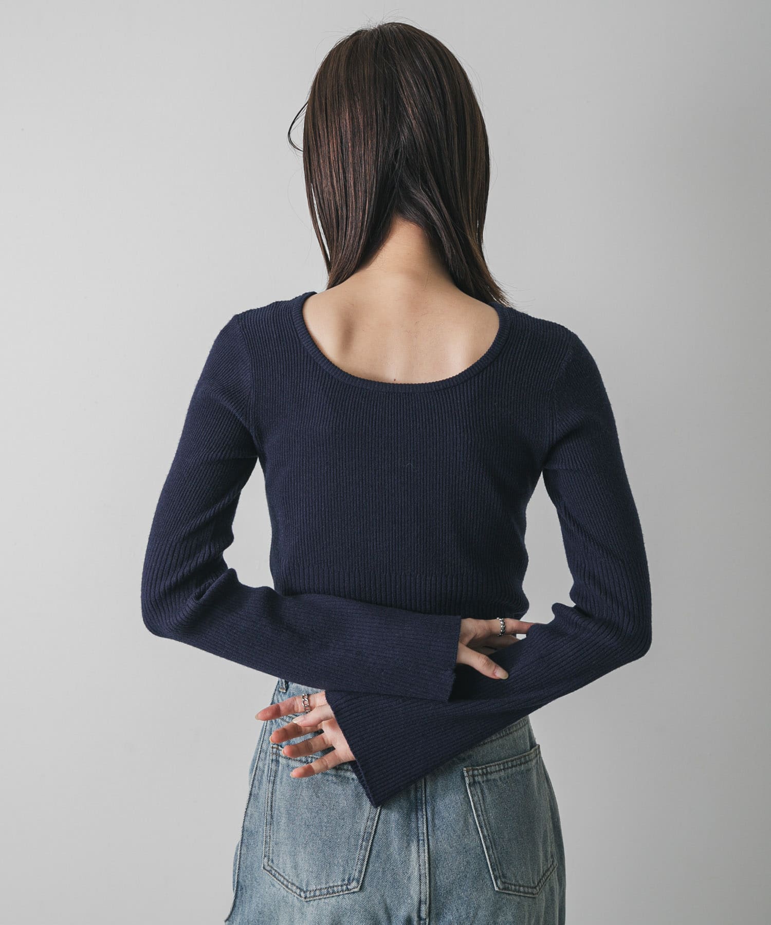 身長：169cm サイズ：one