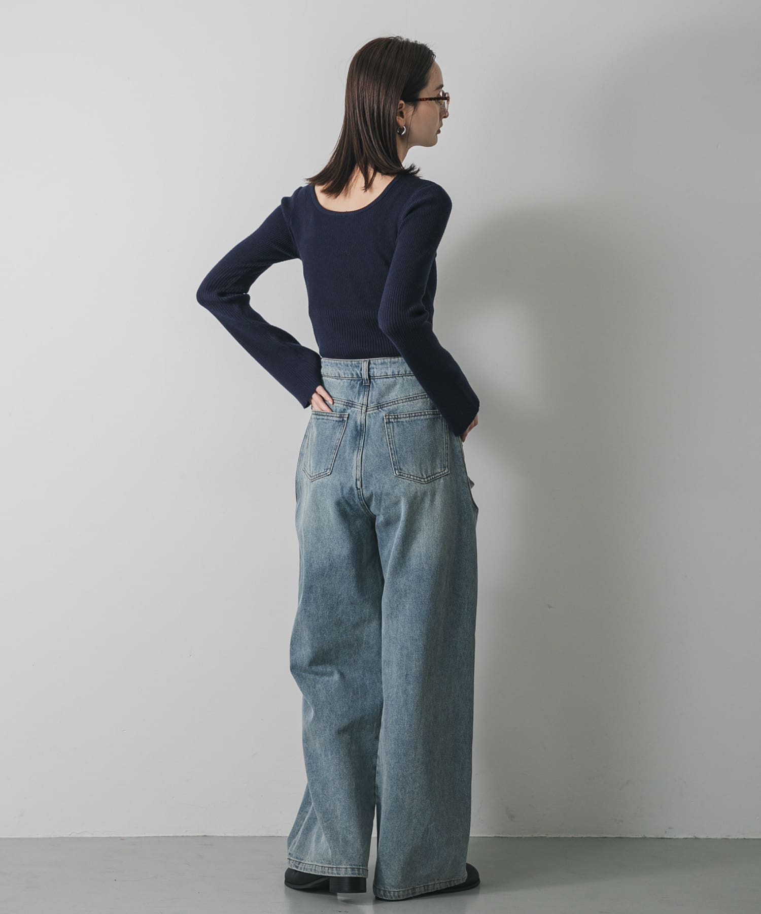 身長：169cm サイズ：one