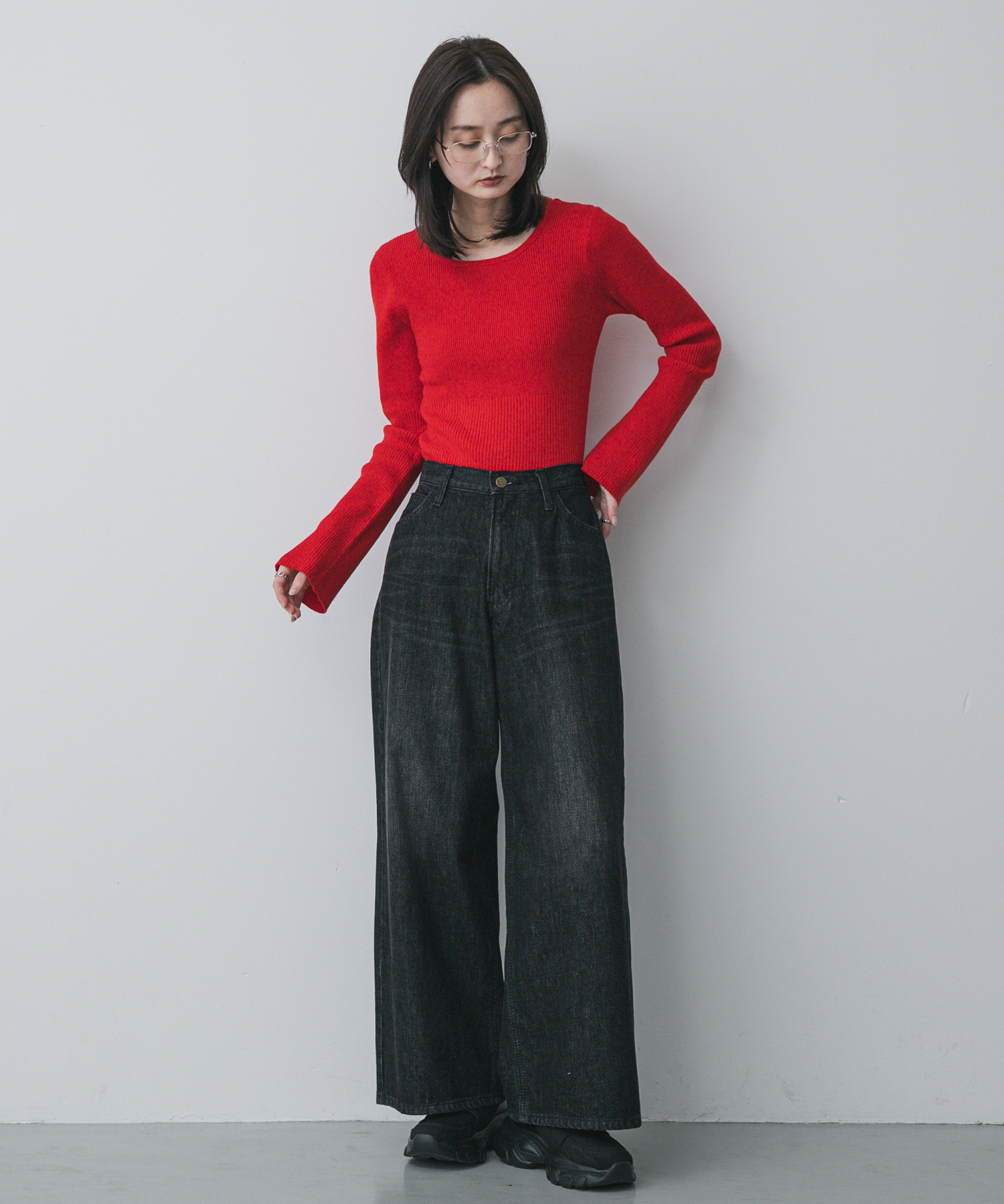 身長：169cm サイズ：one