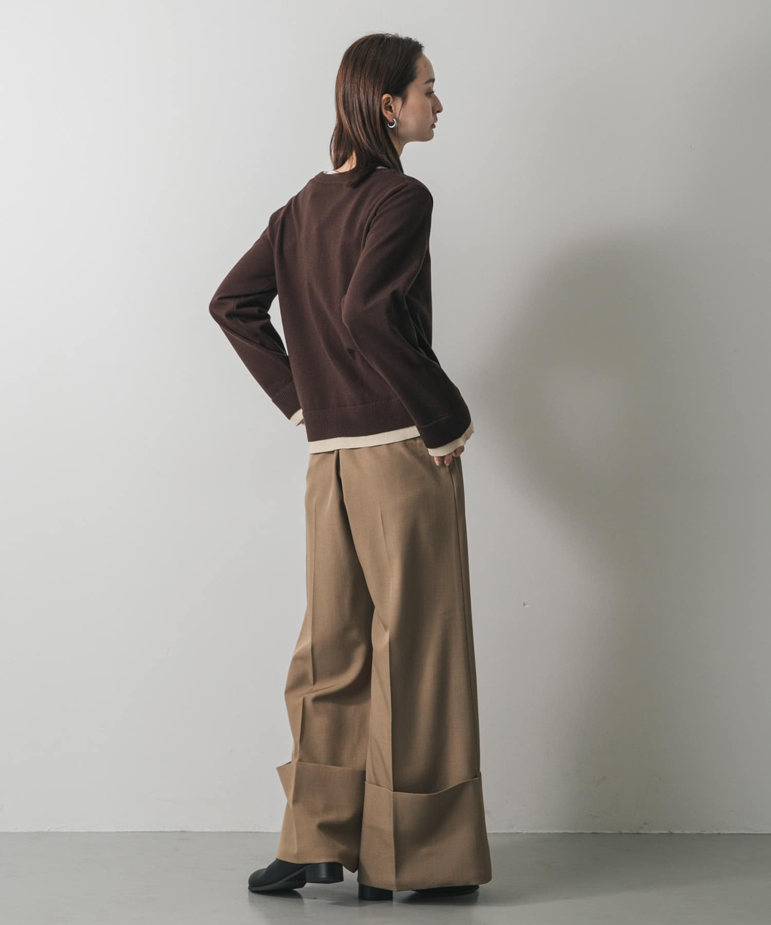 身長：169cm サイズ：one