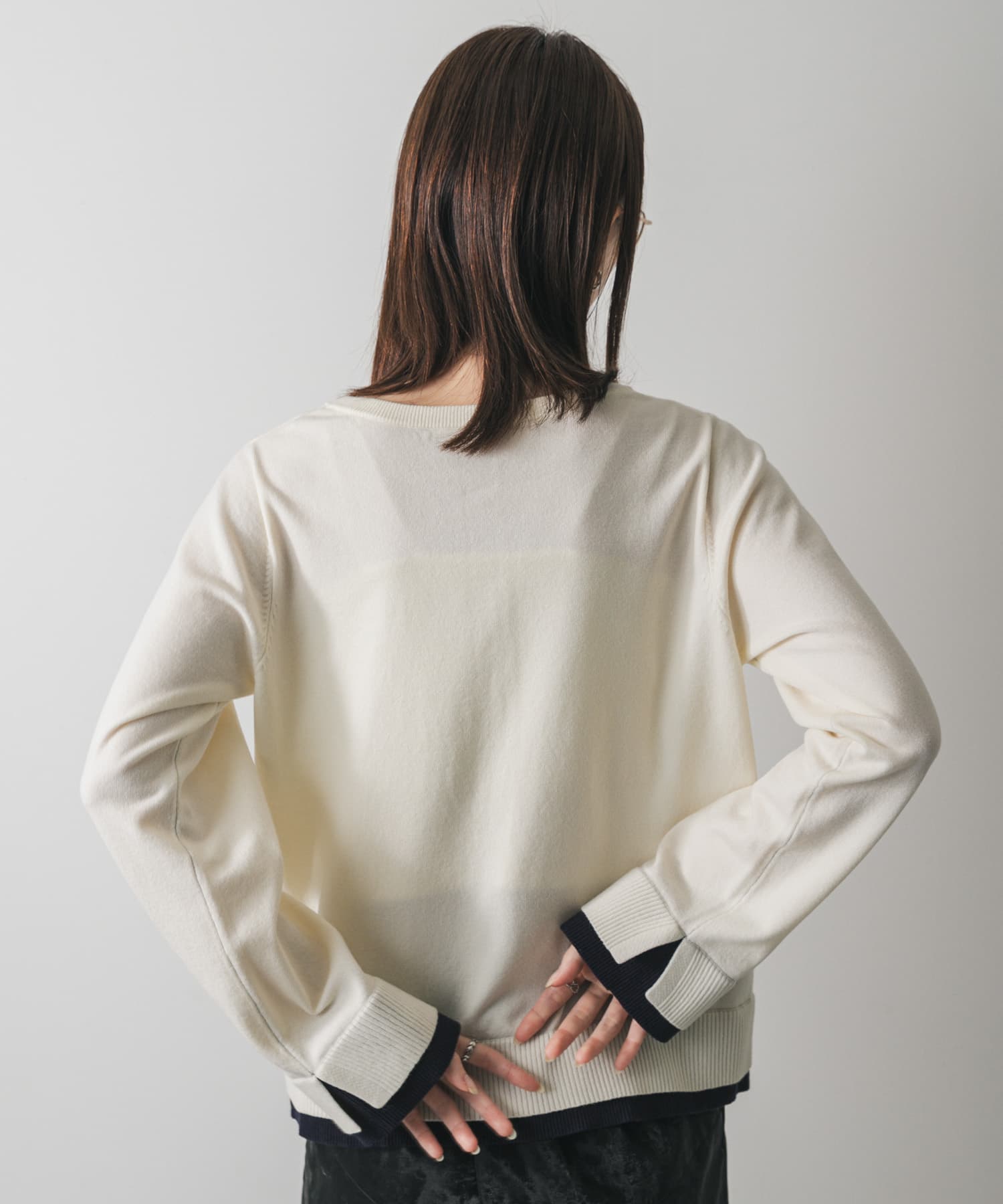 身長：169cm サイズ：one