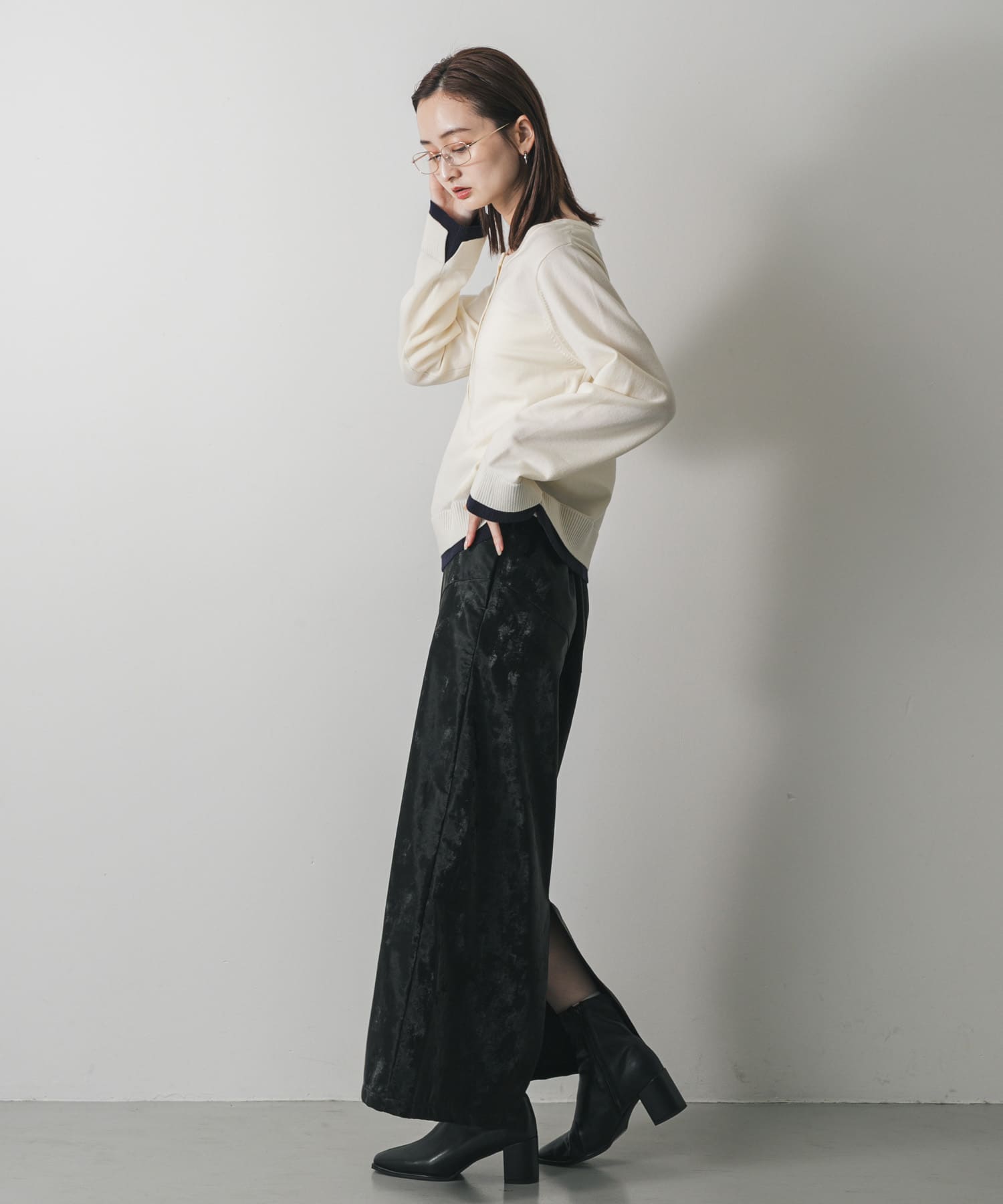 身長：169cm サイズ：one