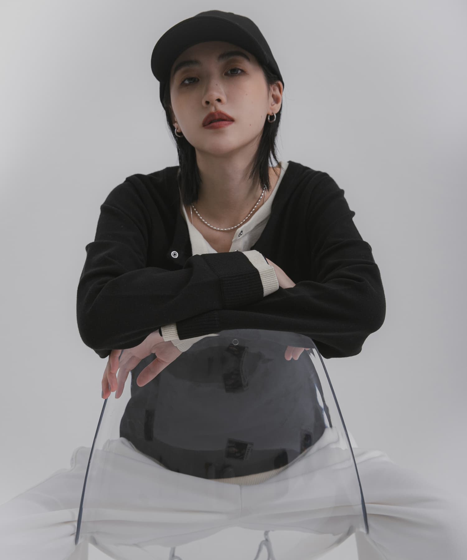 身長：162cm サイズ：one