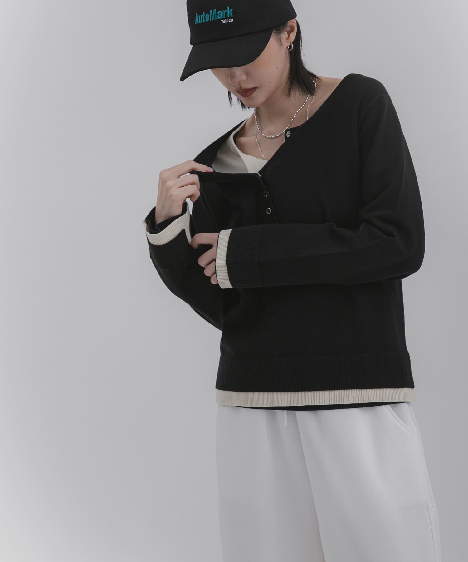 身長：162cm サイズ：one