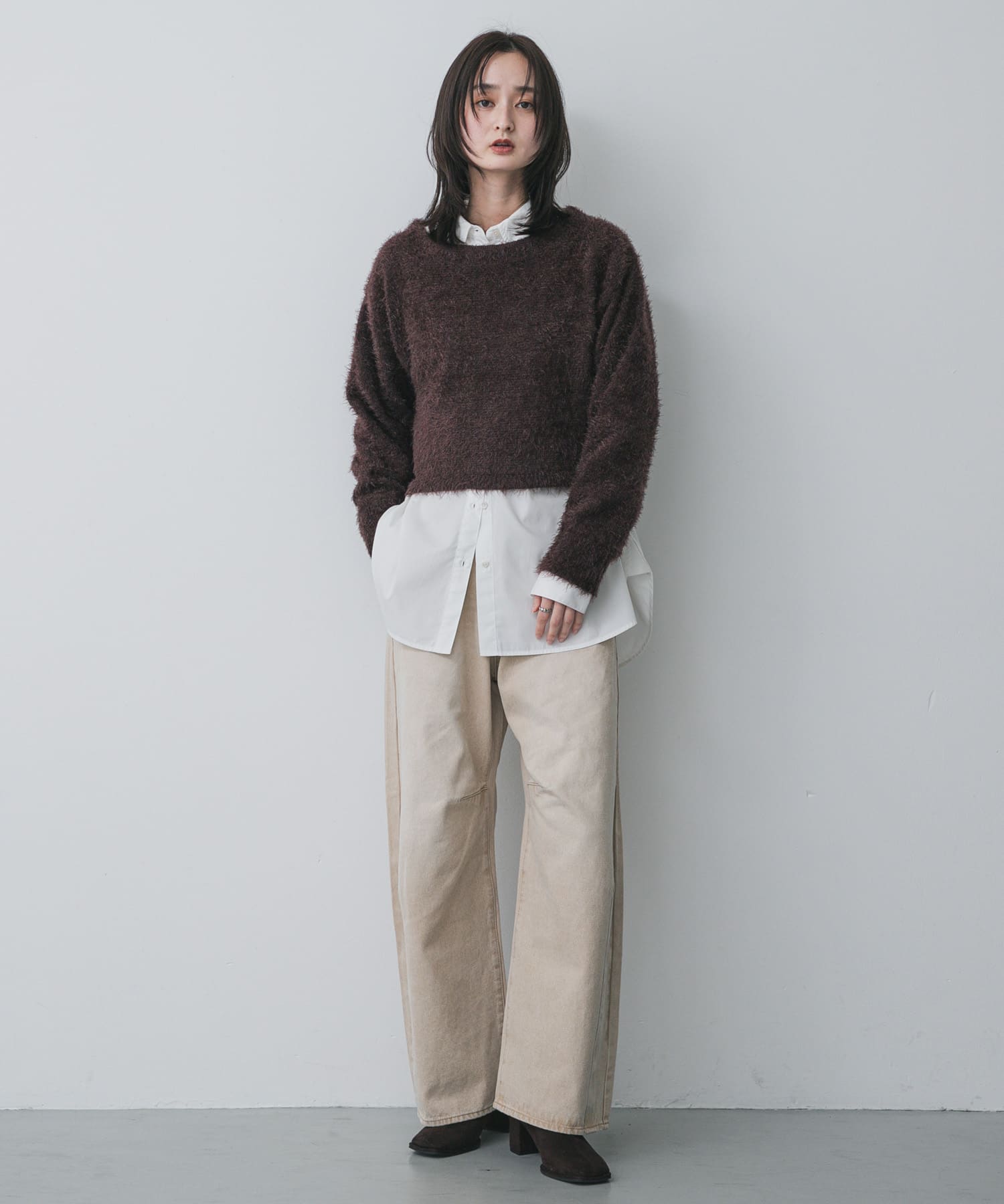 身長：169cm サイズ：one