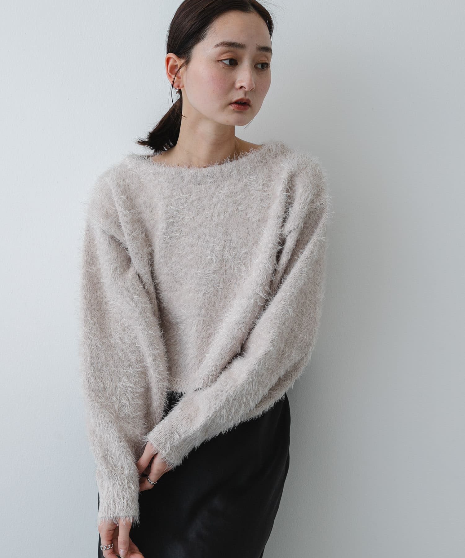 身長：158cm サイズ：one