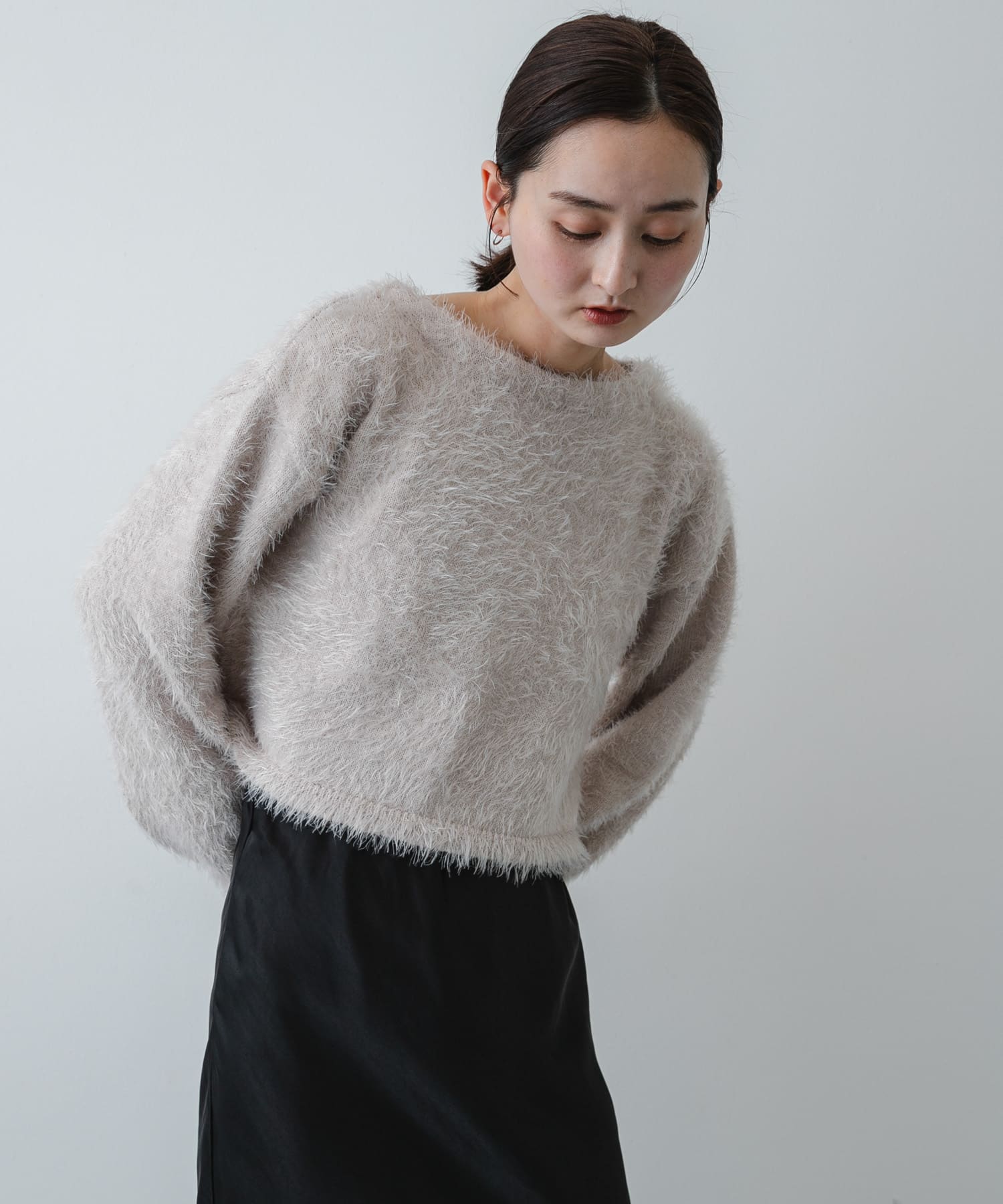身長：158cm サイズ：one