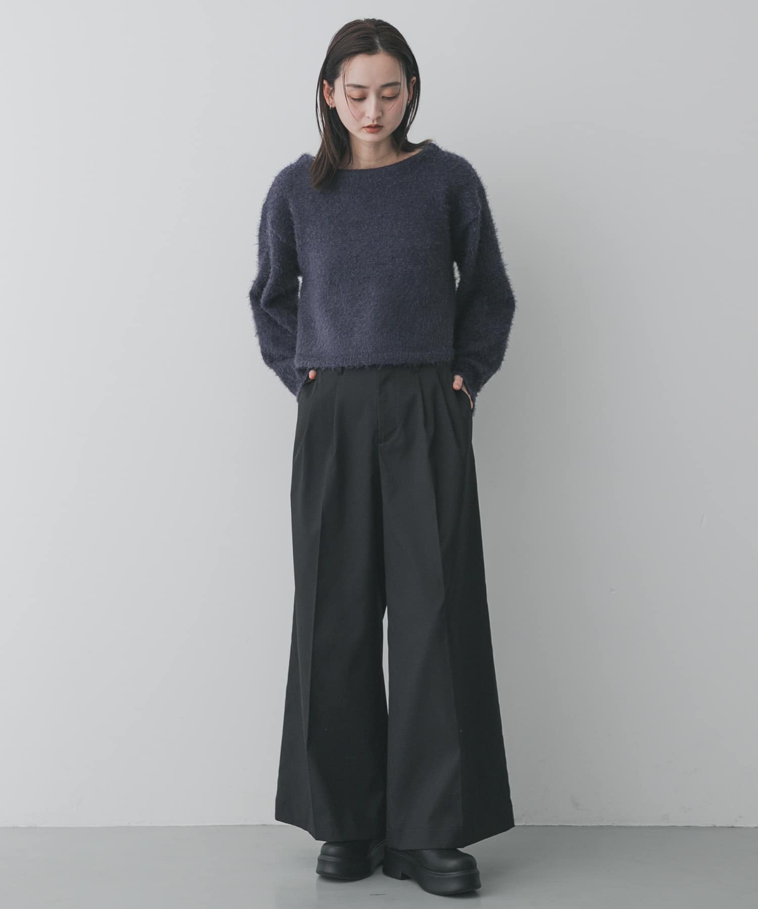 身長：169cm サイズ：one