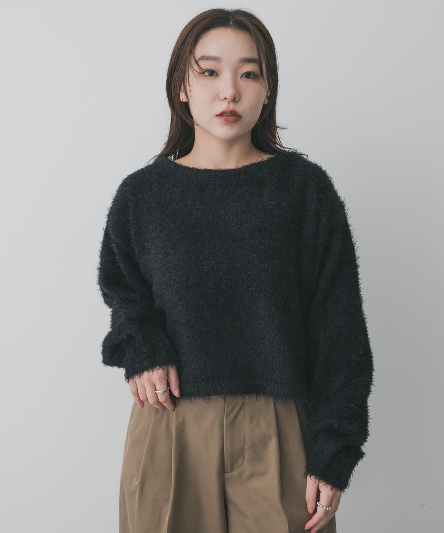身長：158cm サイズ：one