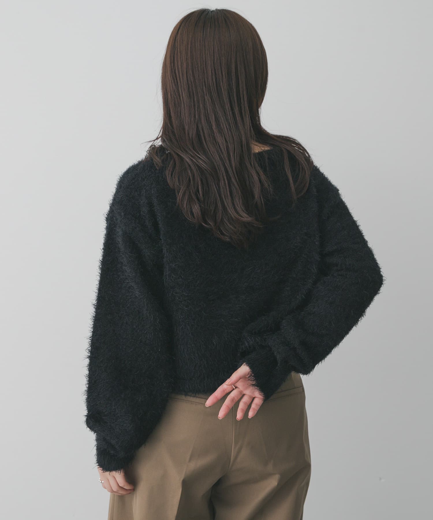身長：158cm サイズ：one
