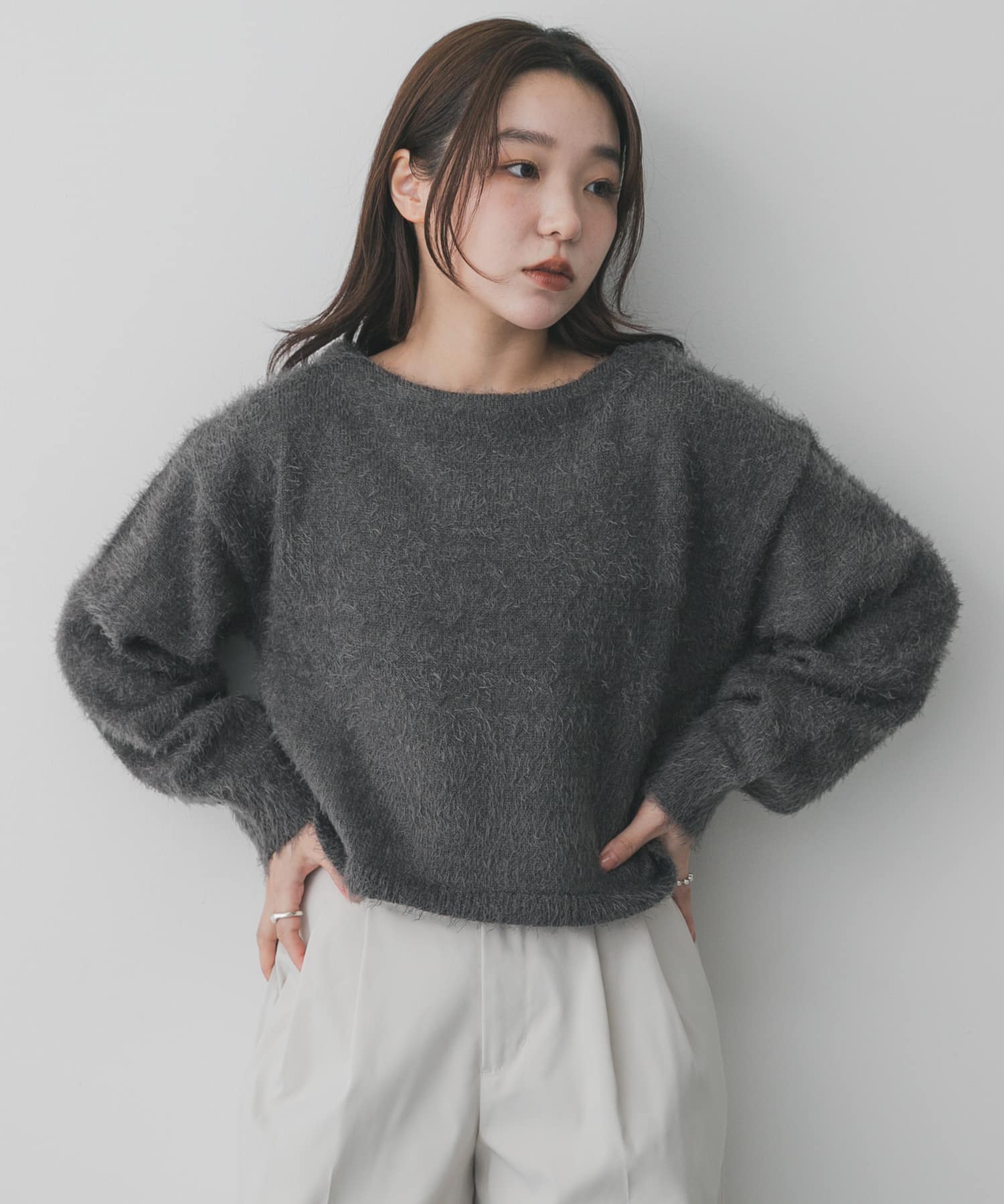 身長：158cm サイズ：one