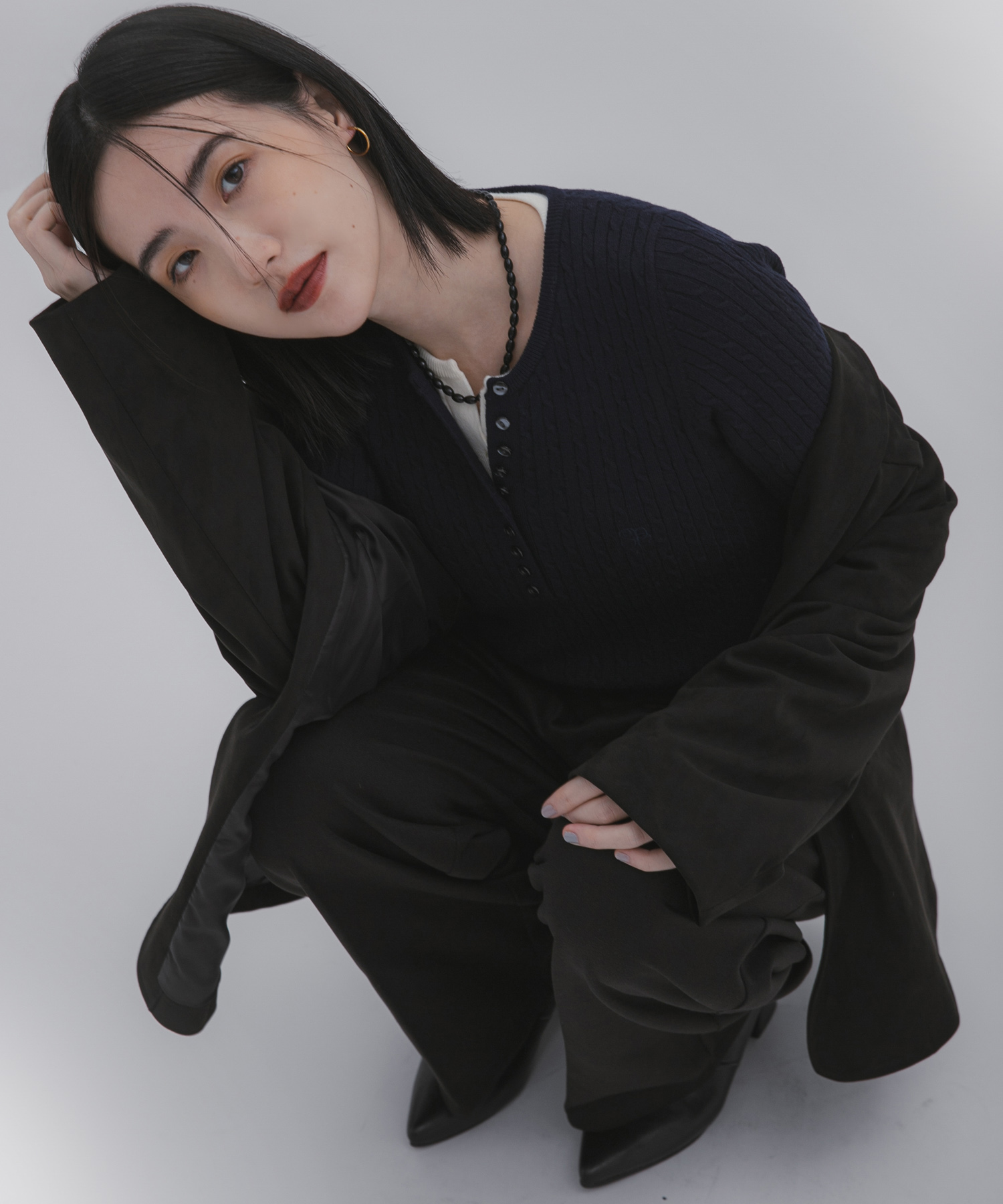 身長：162cm サイズ：one