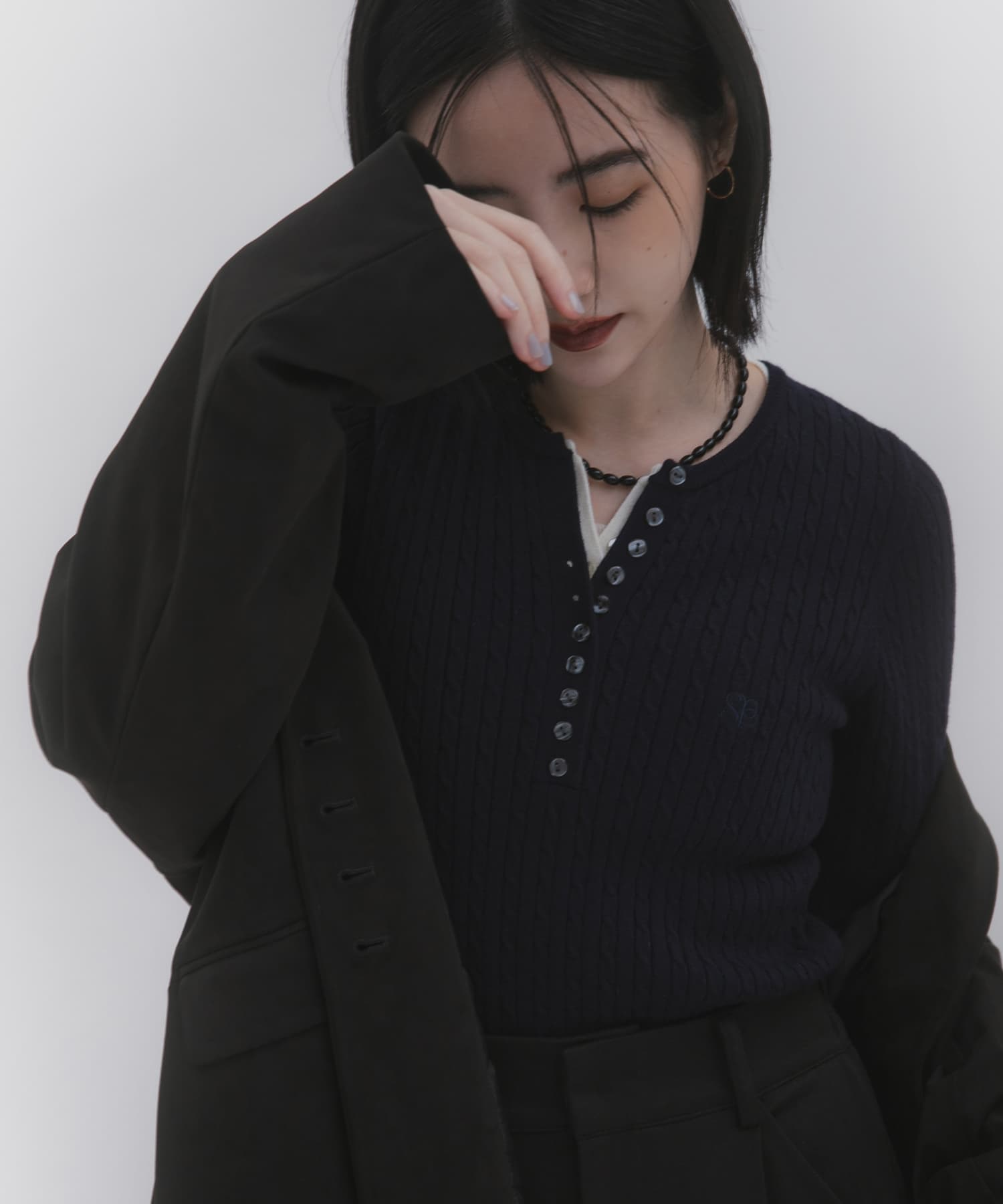 身長：162cm サイズ：one