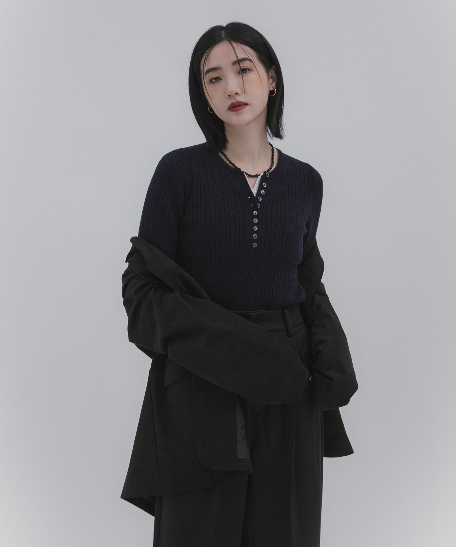 身長：162cm サイズ：one
