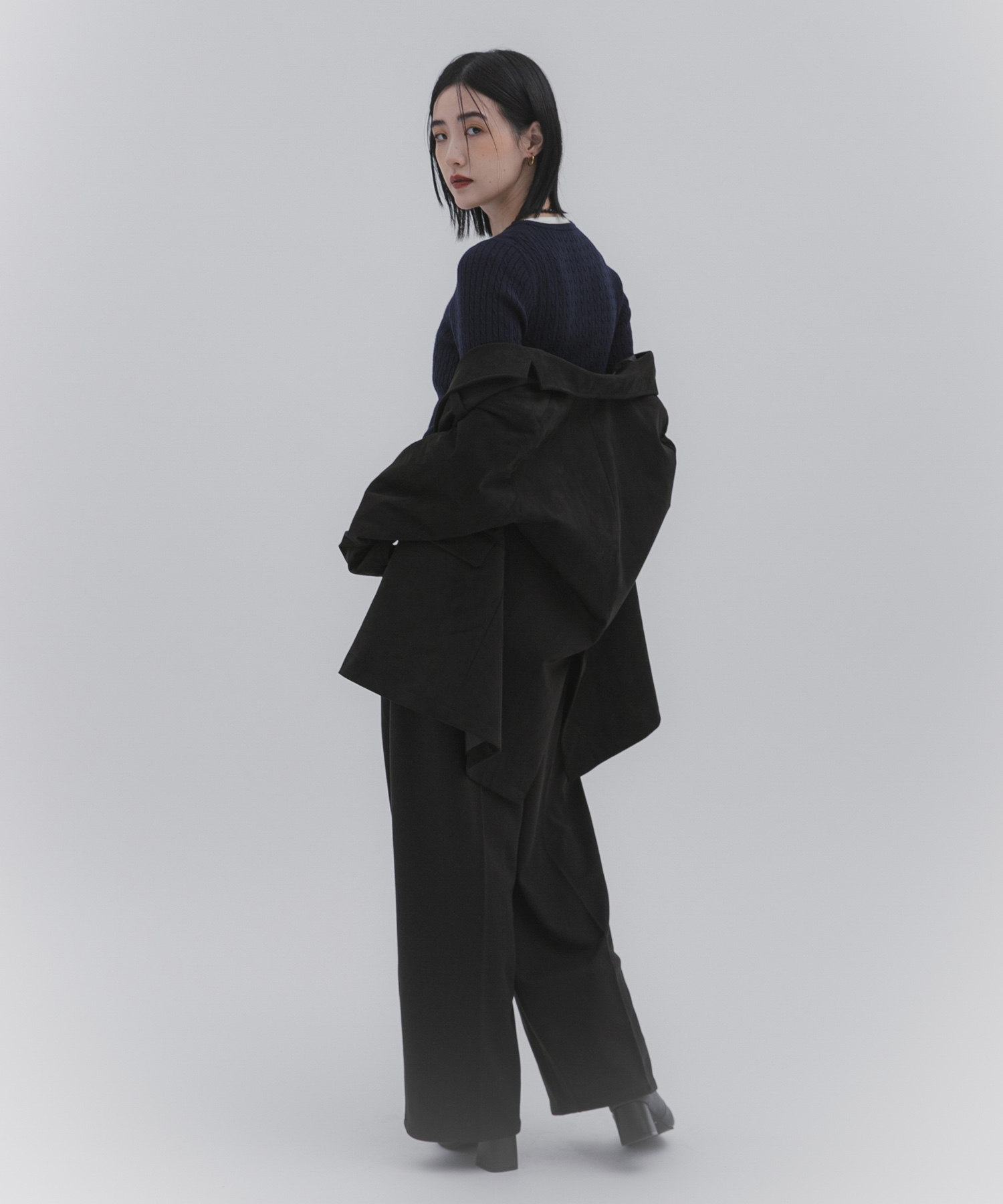 身長：162cm サイズ：one