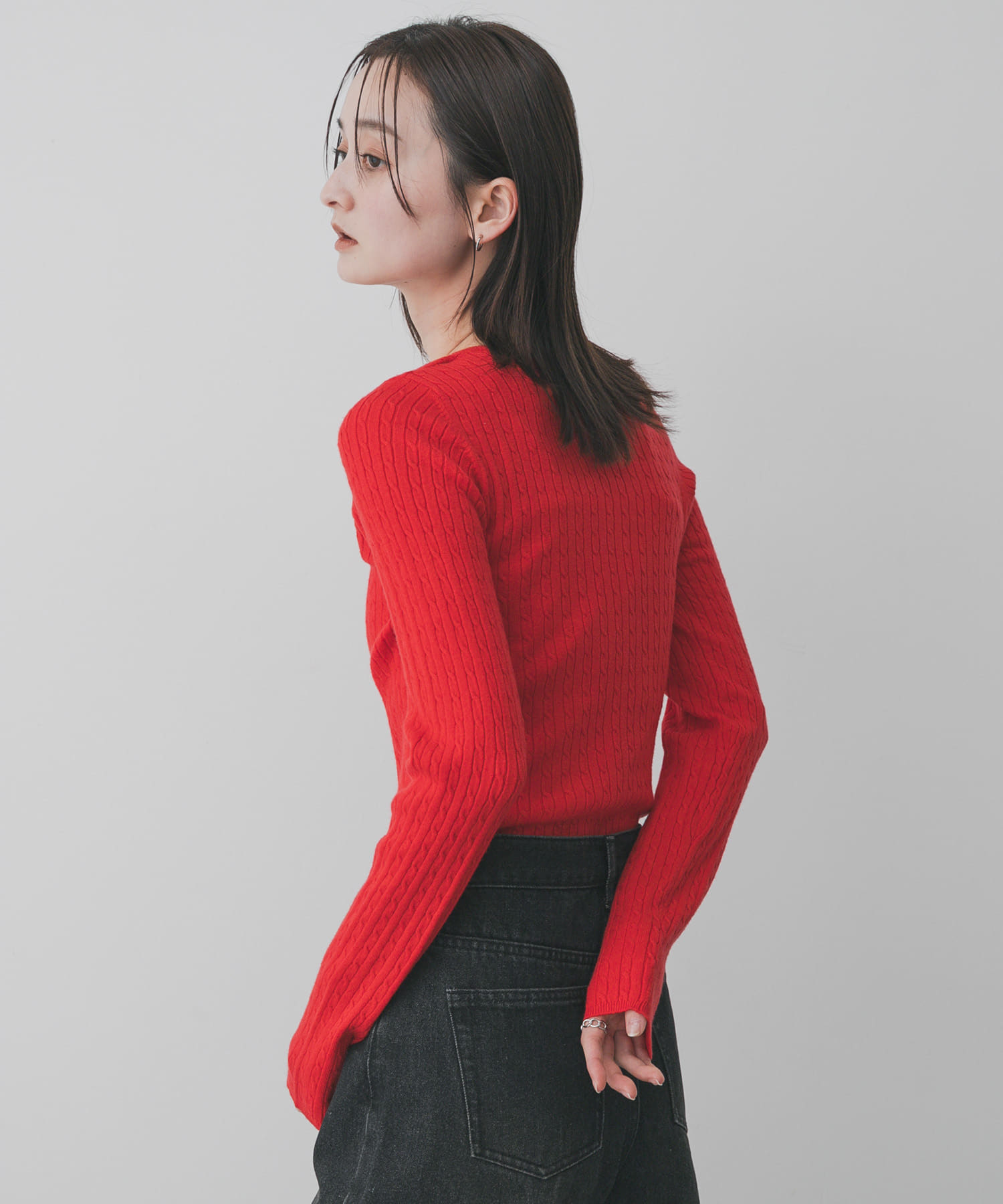 身長：169cm サイズ：one