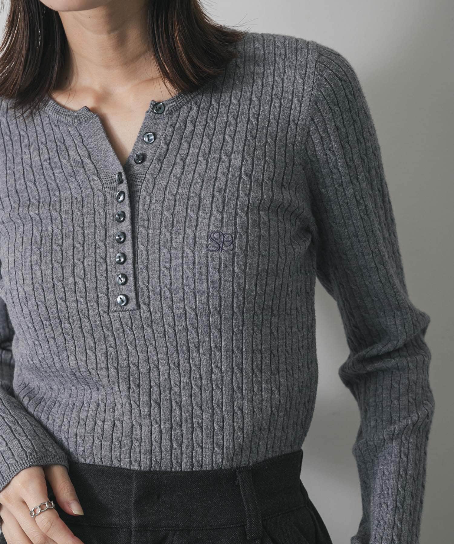 身長：169cm サイズ：one