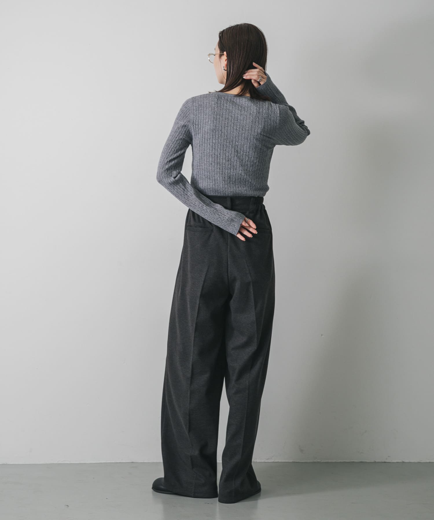 身長：169cm サイズ：one