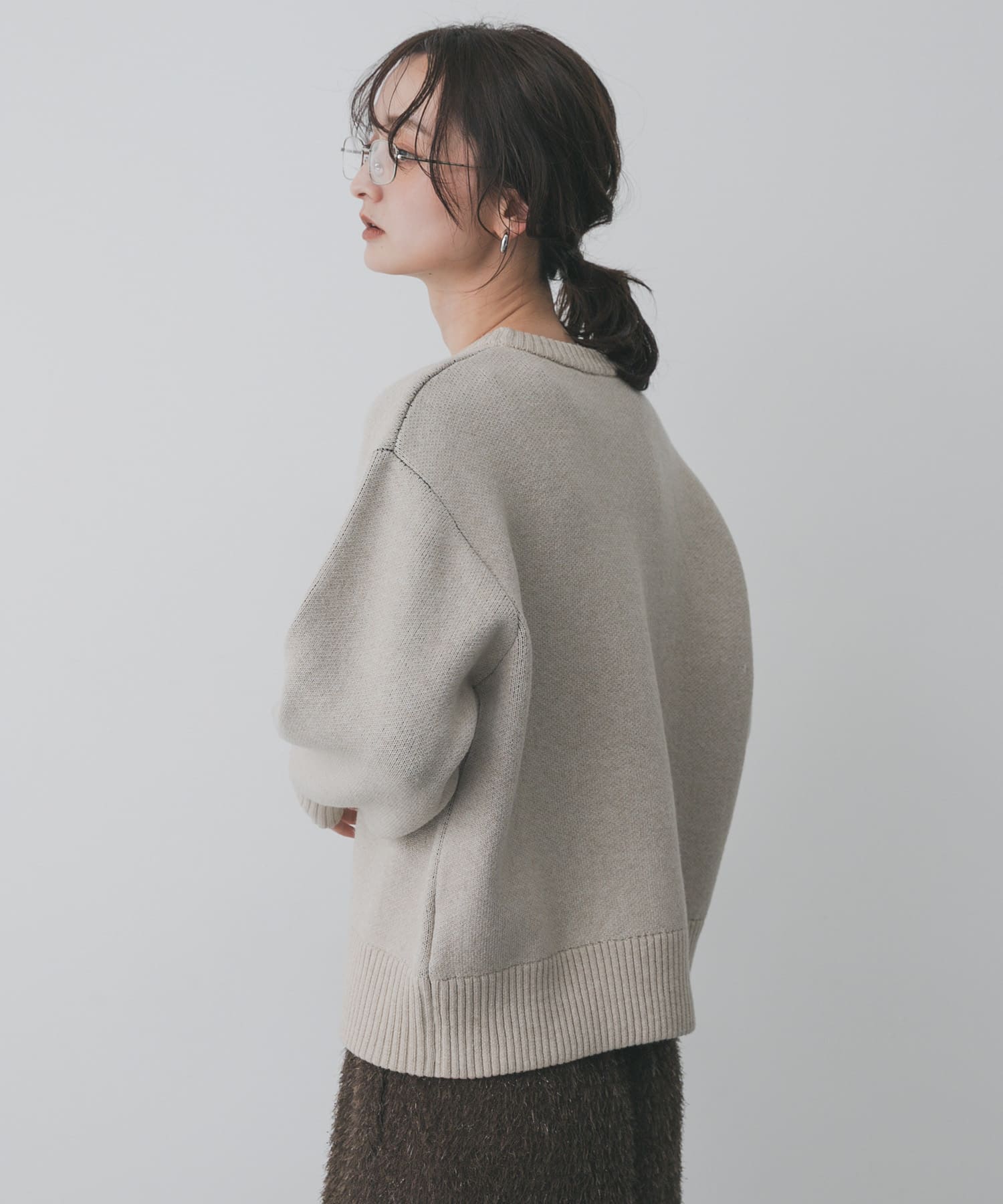身長：169cm サイズ：one