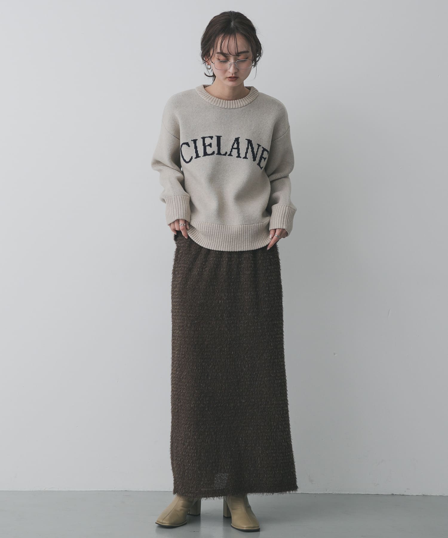 身長：169cm サイズ：one