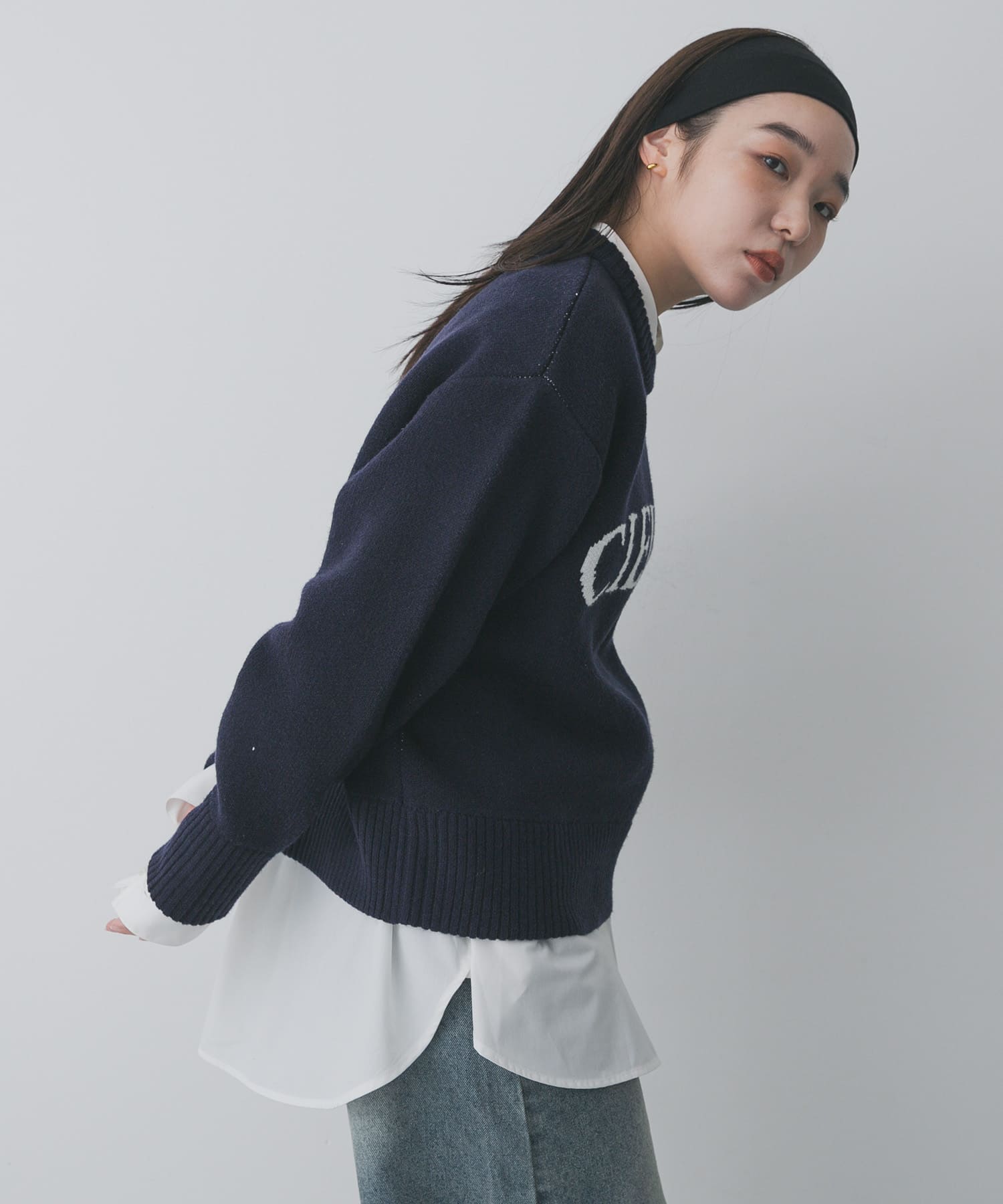 身長：158cm サイズ：one