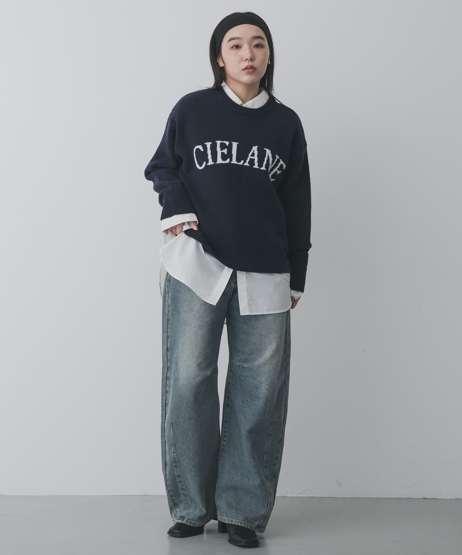 身長：158cm サイズ：one