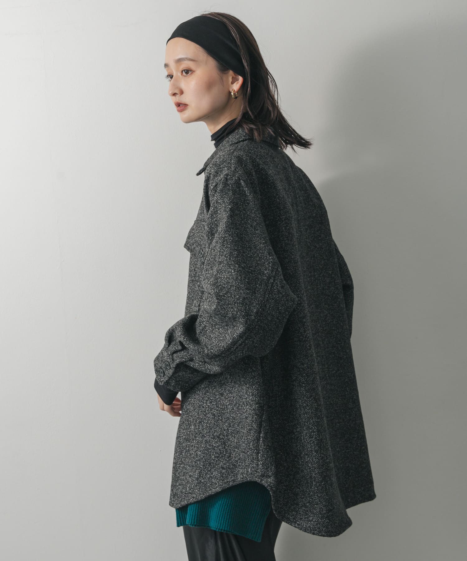 身長：169cm サイズ：one