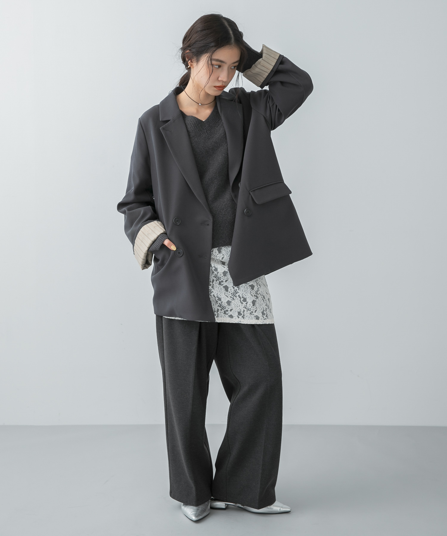 レースキャミチュニック