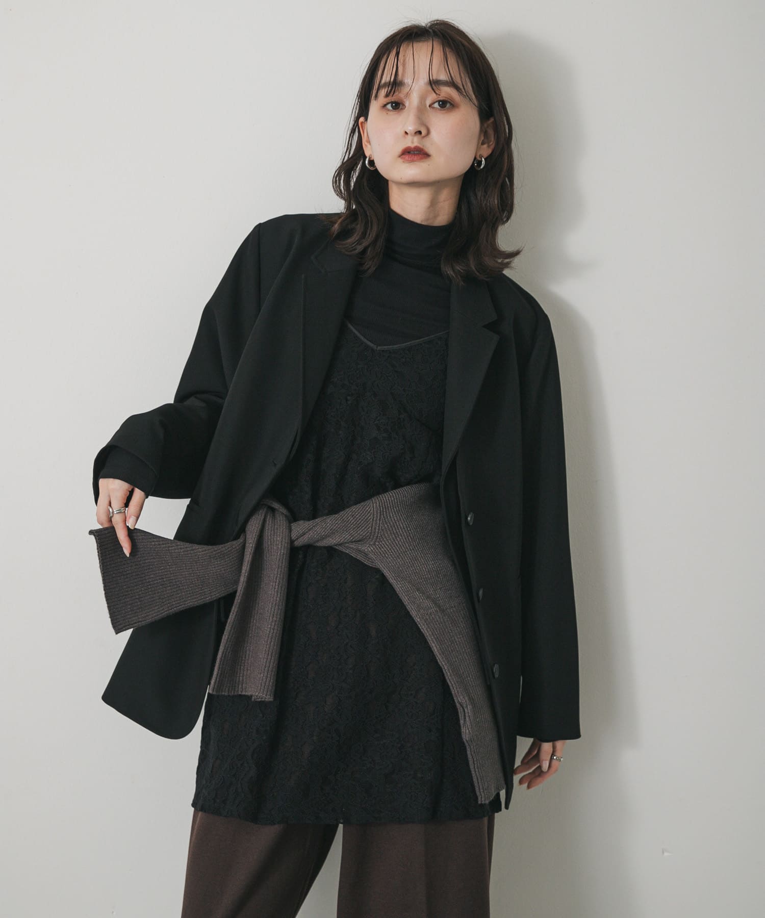 身長：169cm サイズ：one