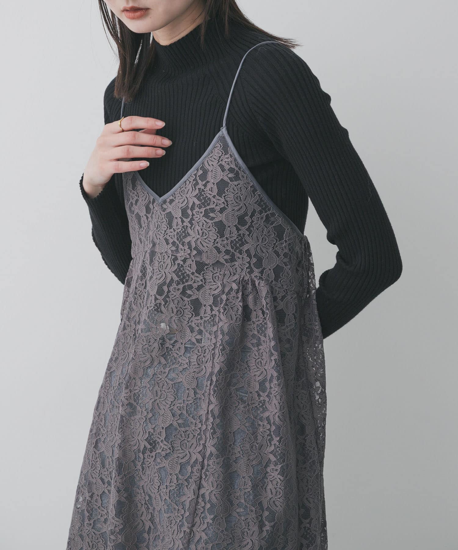 身長：169cm サイズ：one