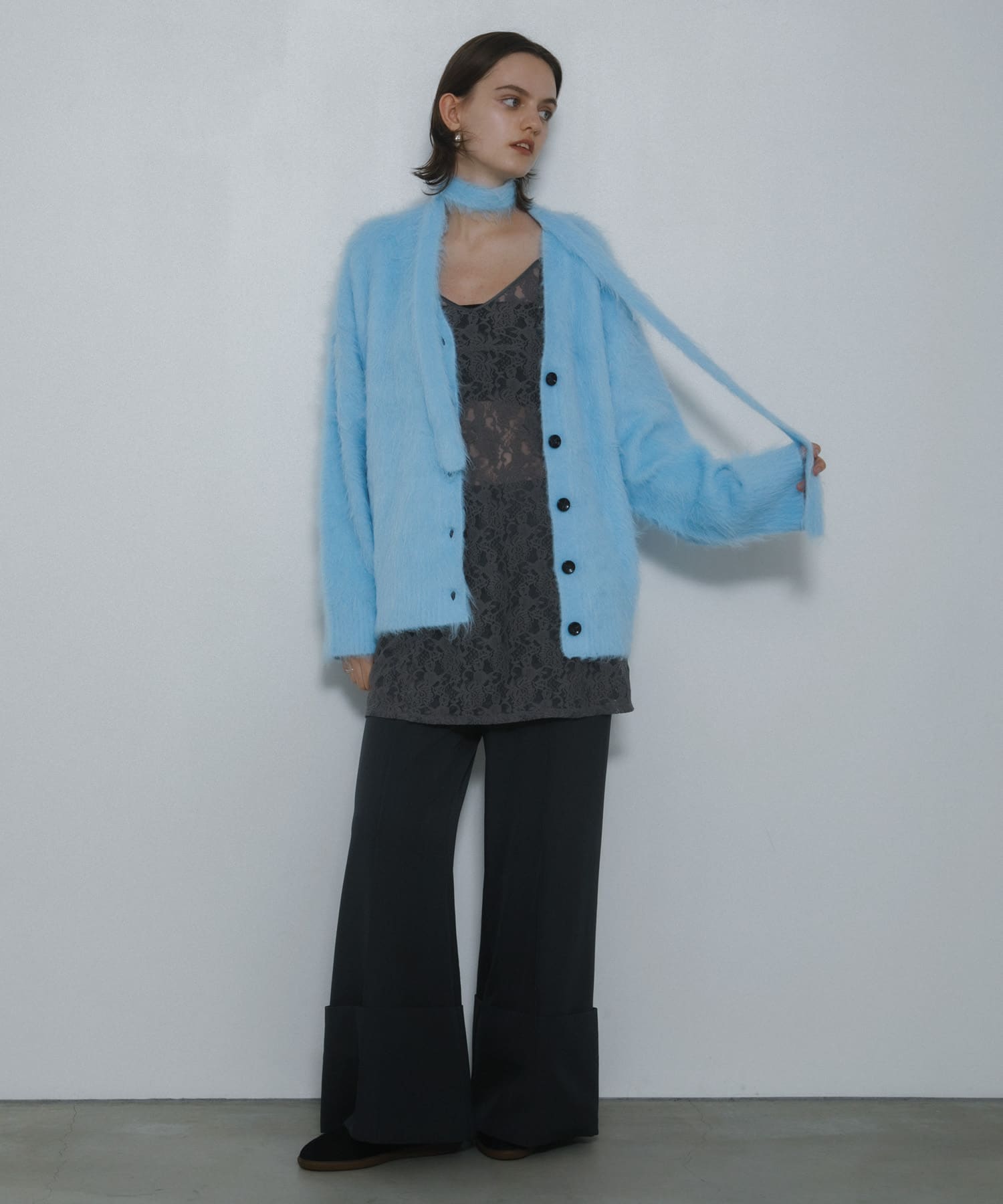 身長：172cm サイズ：one