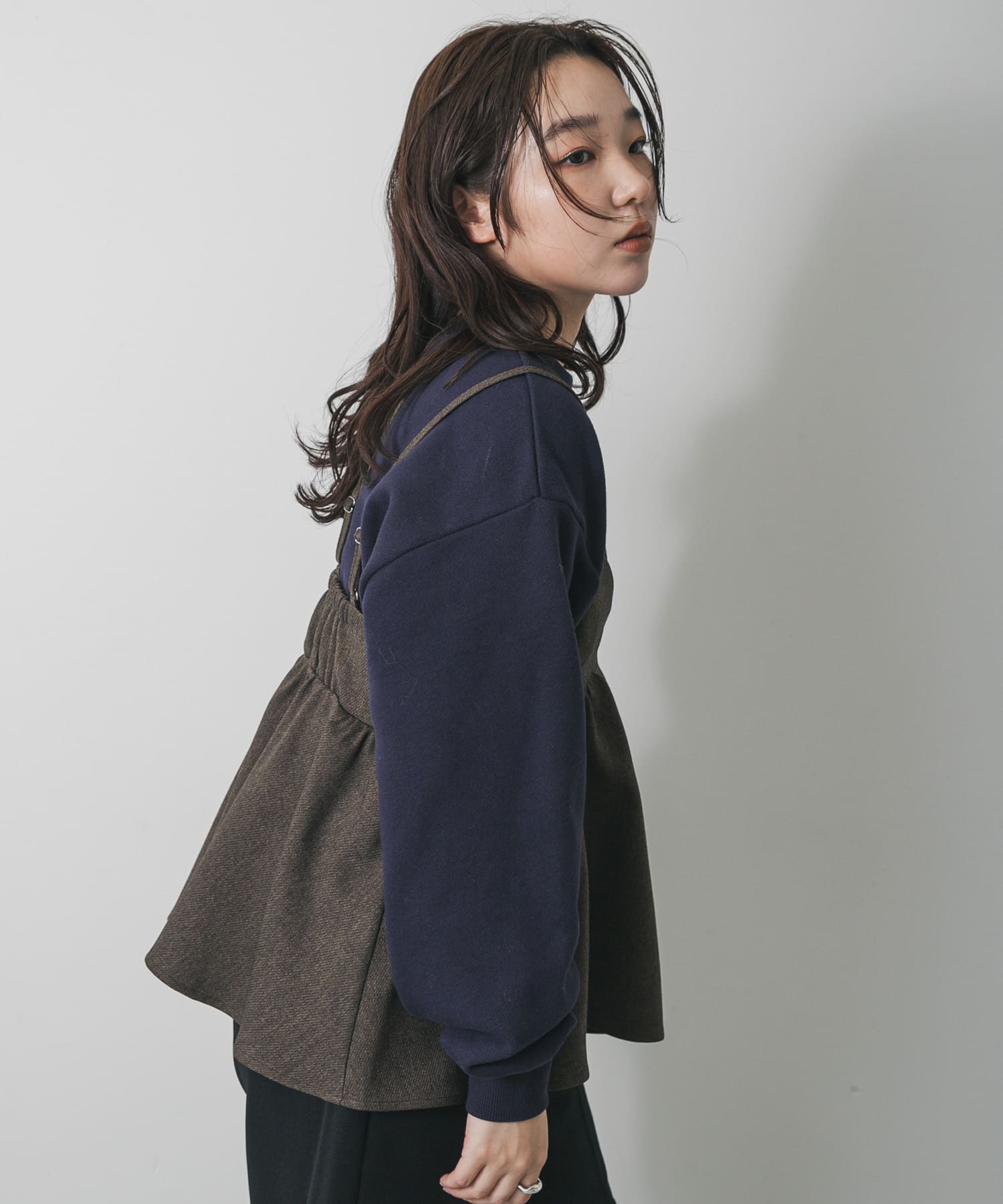 身長：158cm サイズ：one