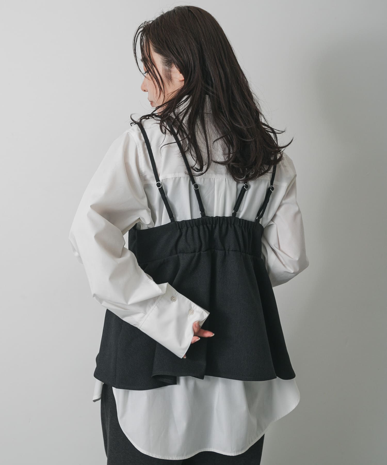 身長：158cm サイズ：one