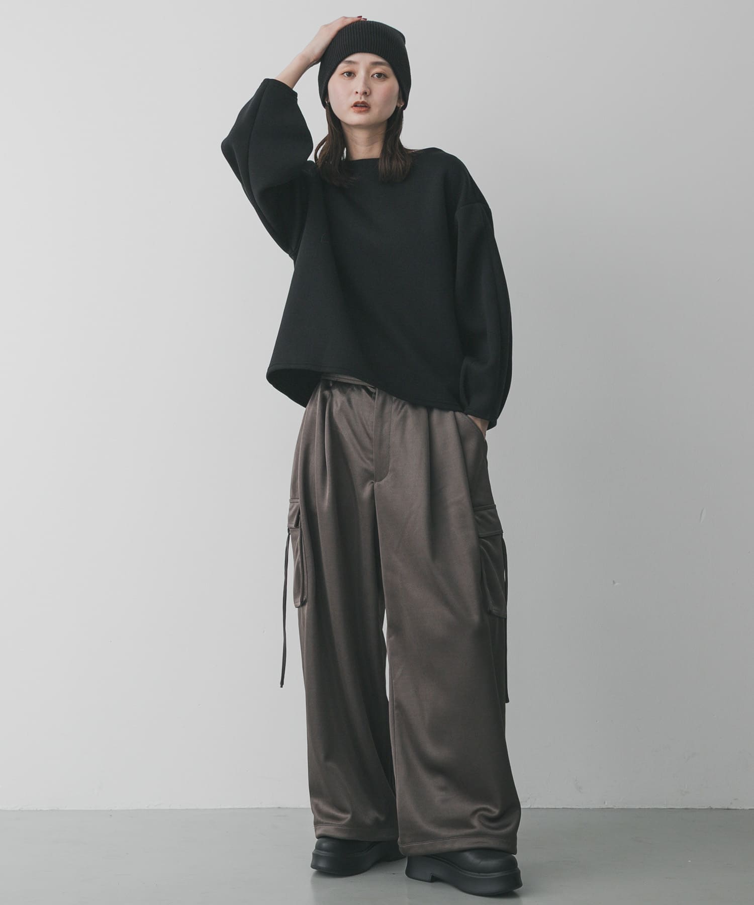 身長：169cm サイズ：one