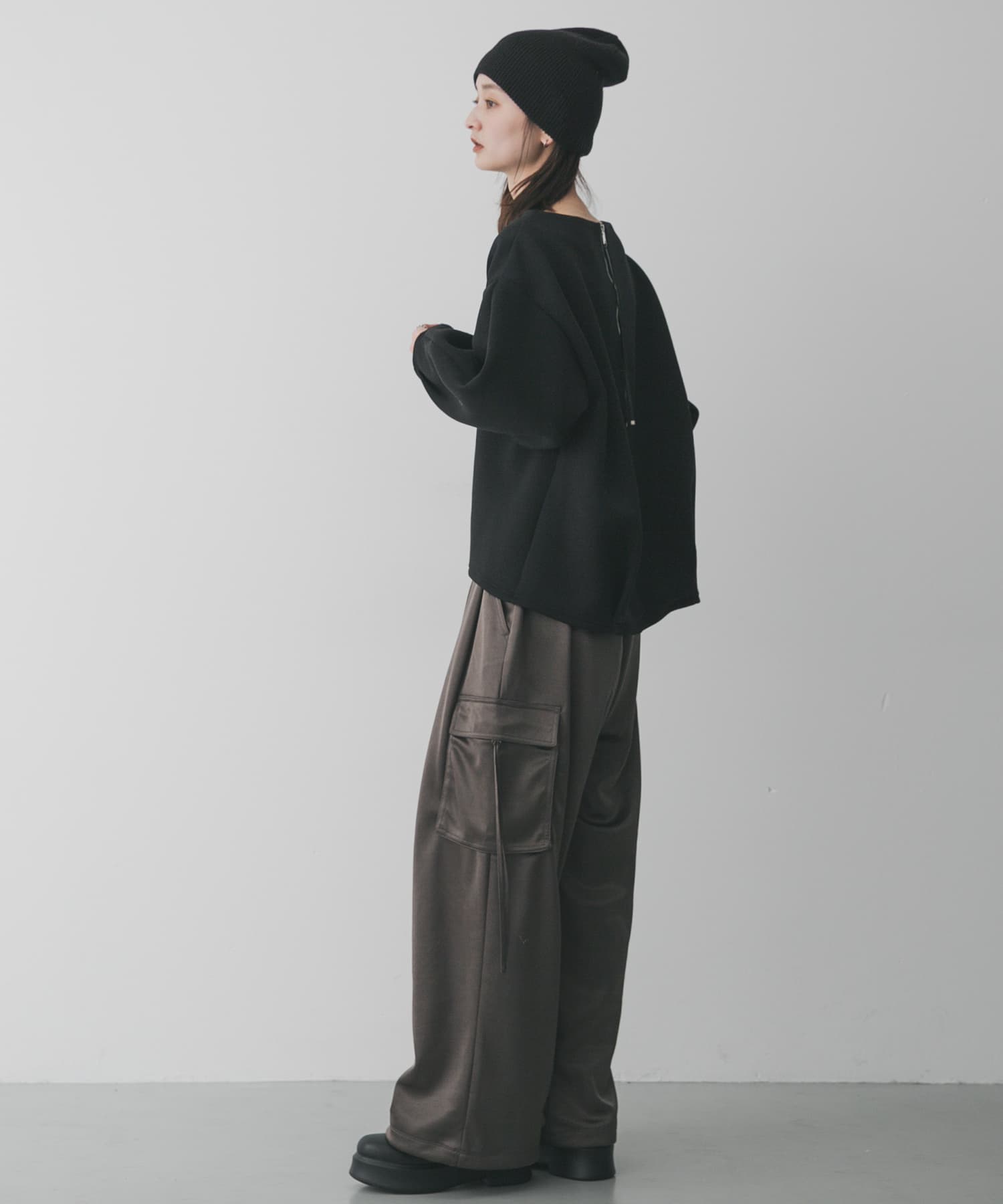 身長：169cm サイズ：one