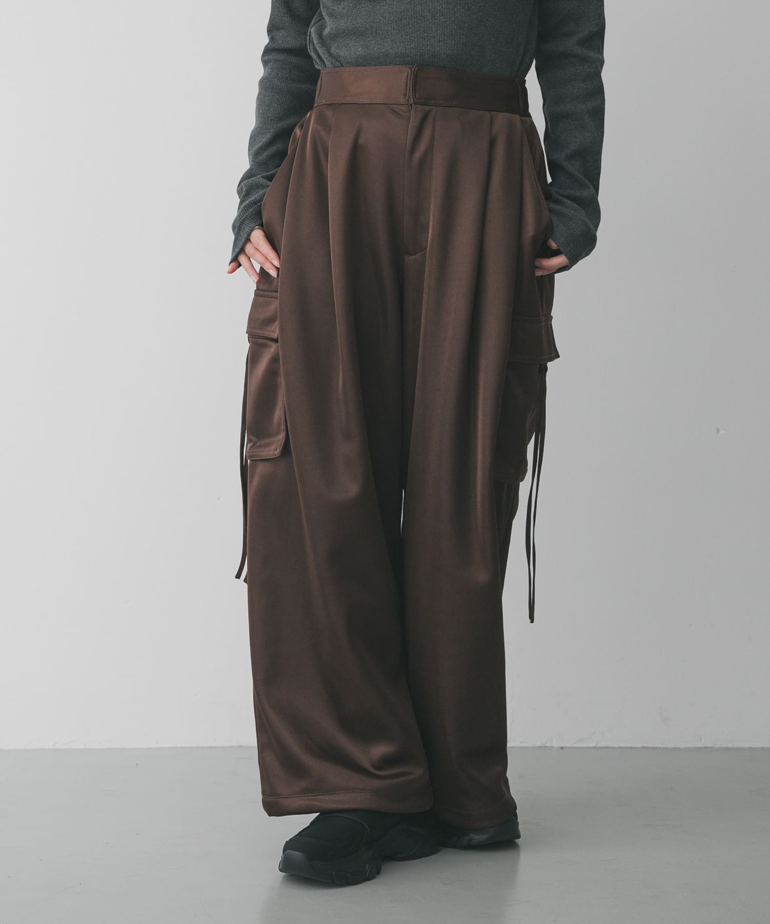 身長：158cm サイズ：one