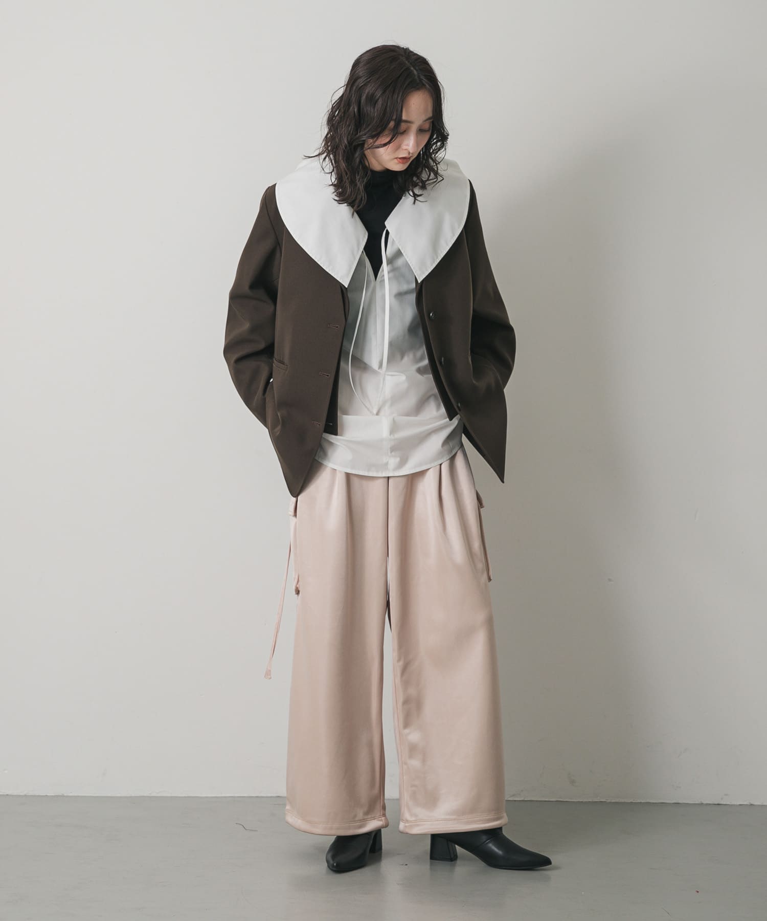 身長：169cm サイズ：one