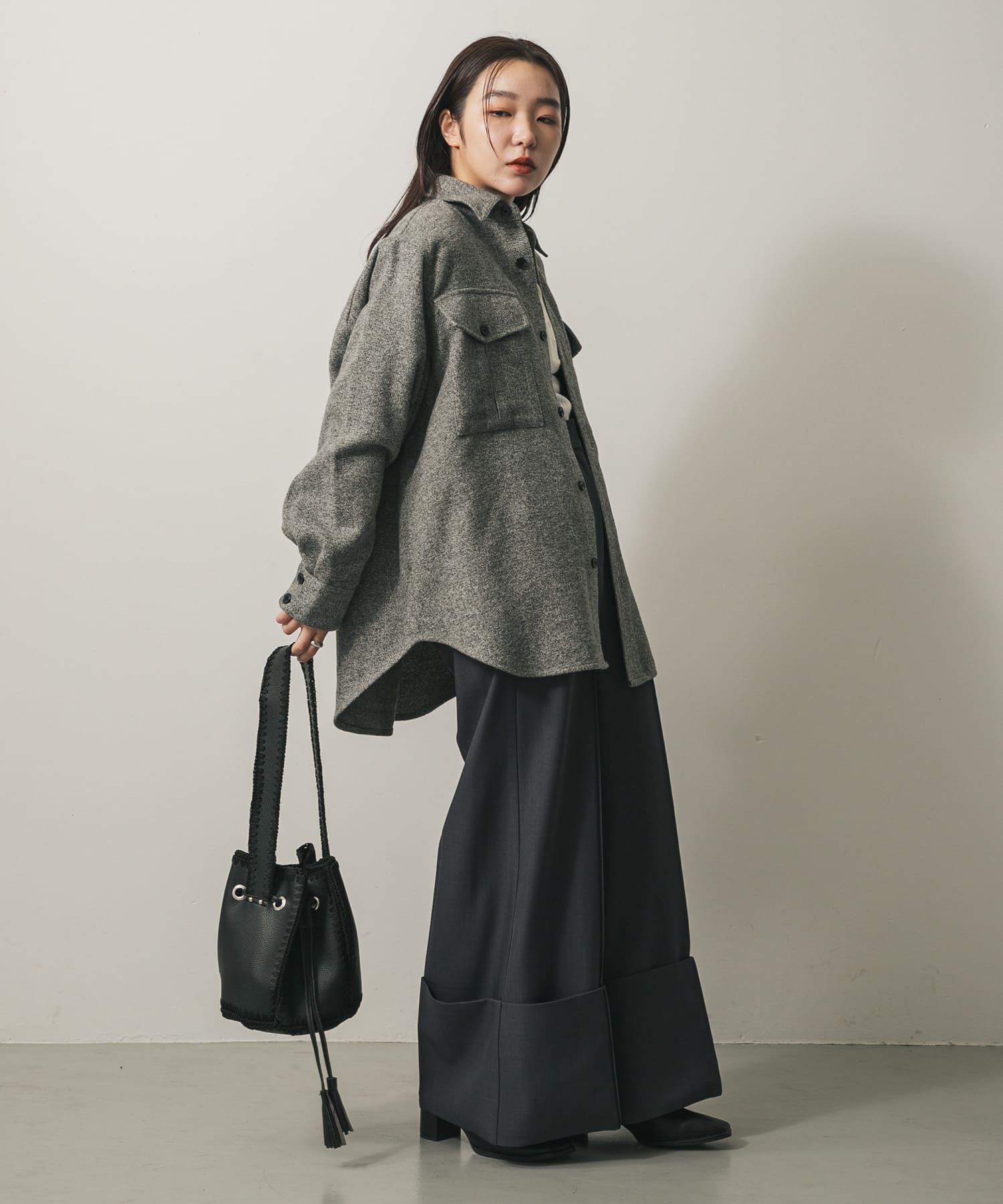 身長：158cm サイズ：M