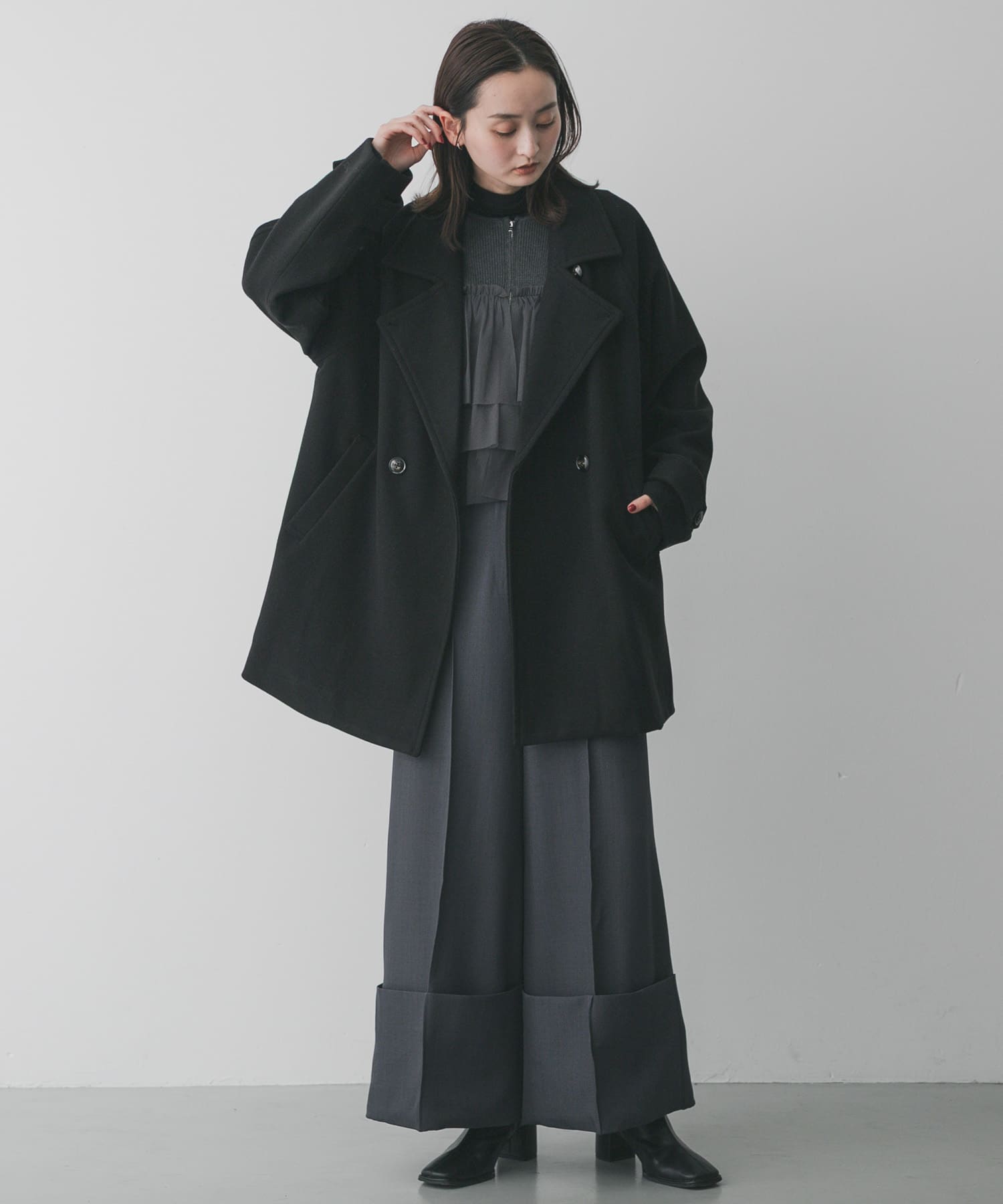 身長：169cm サイズ：M