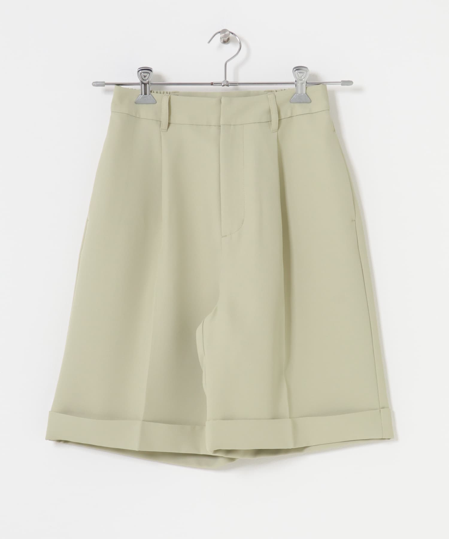 ターンバックハーフパンツ Y.BEIGE S