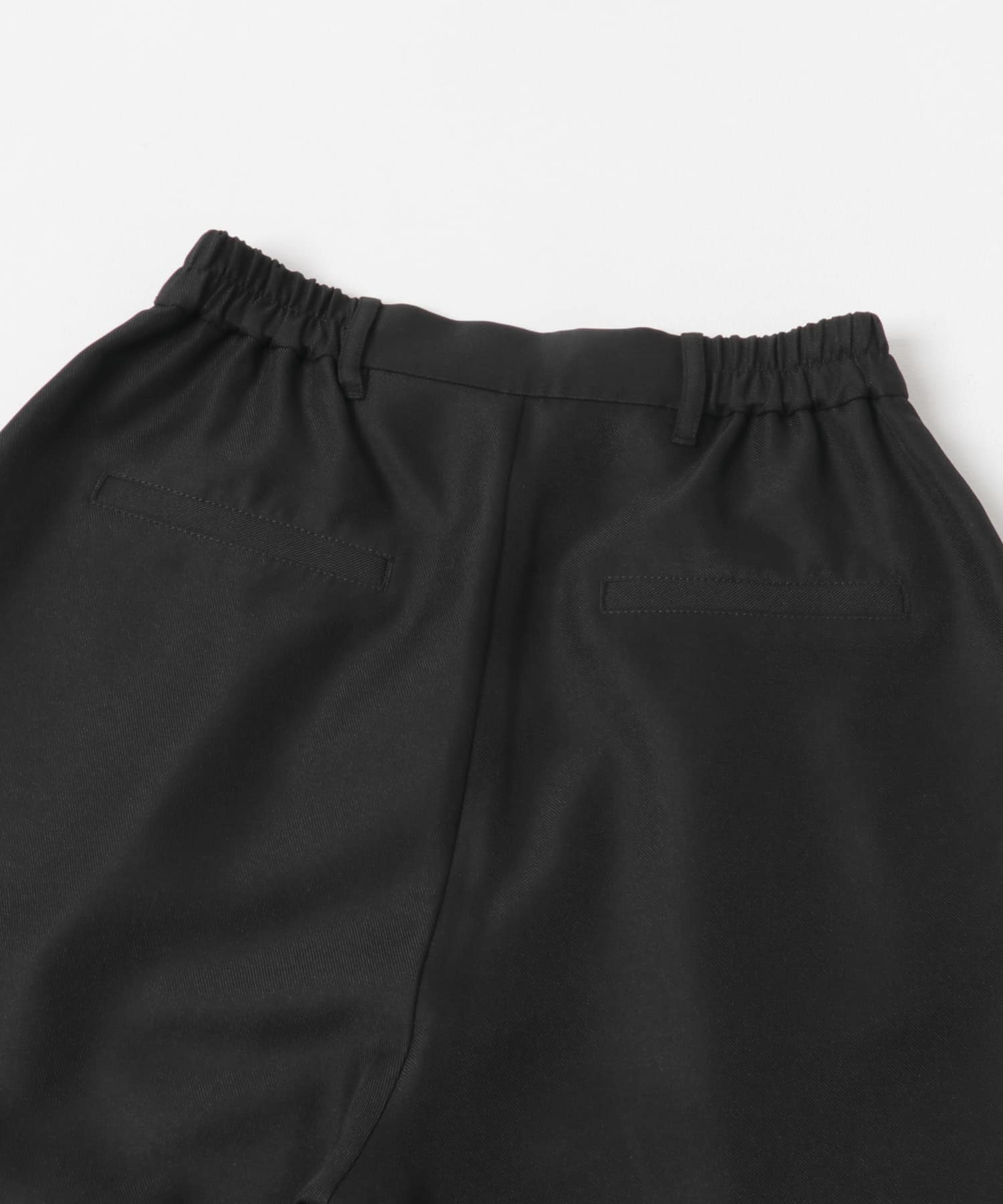 ターンバックハーフパンツ BLACK S