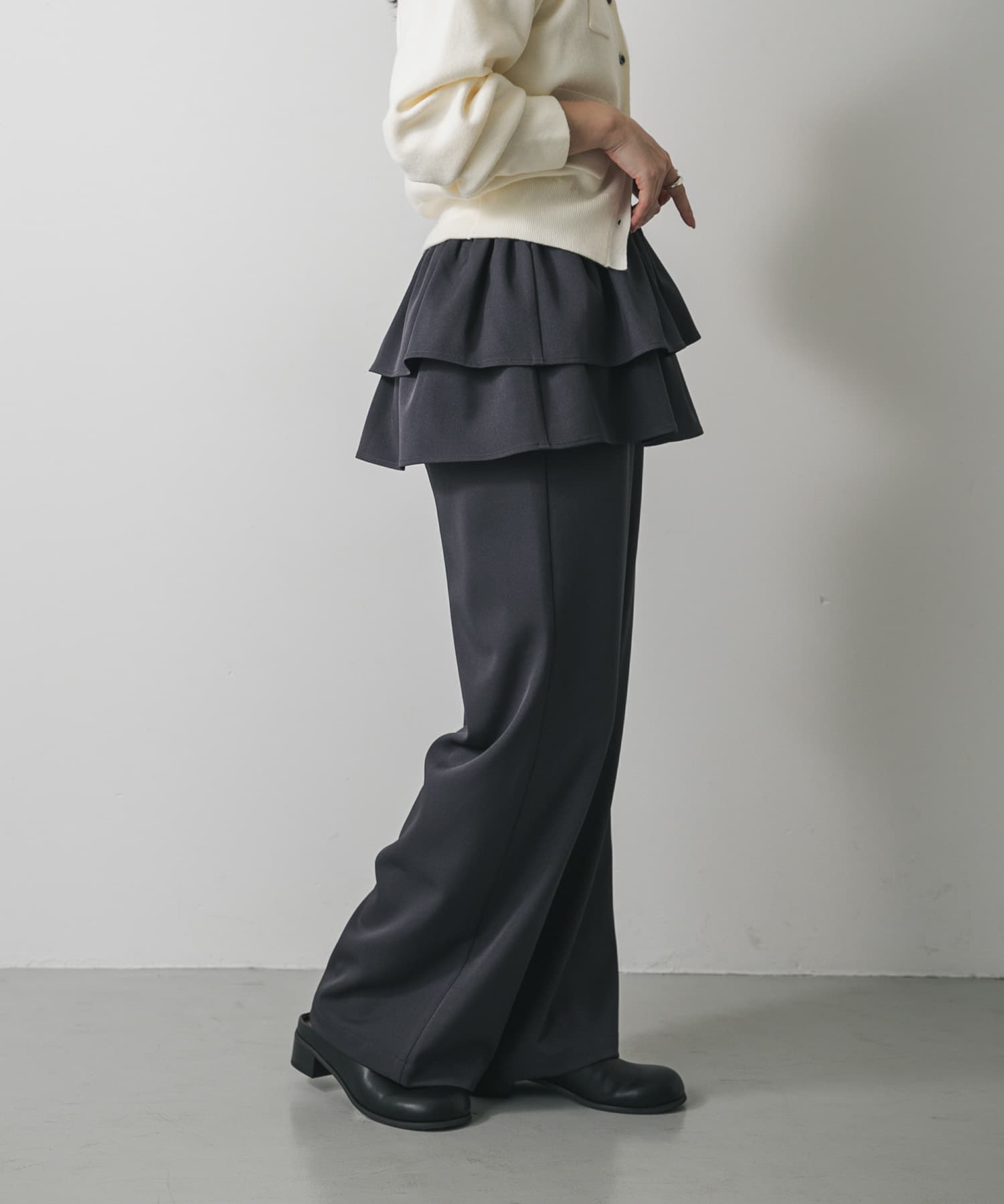 身長：158cm サイズ：one