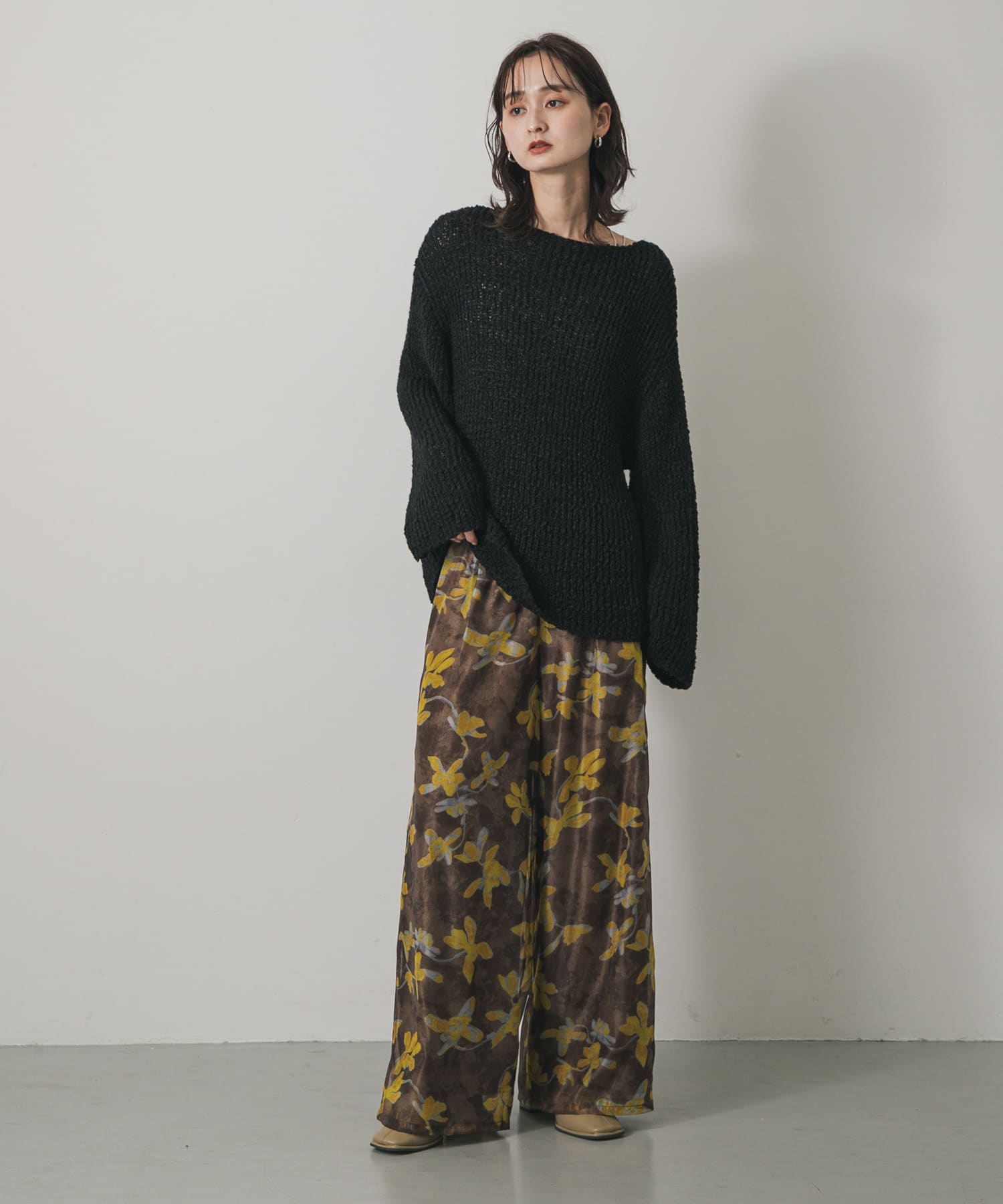 身長：169cm サイズ：one