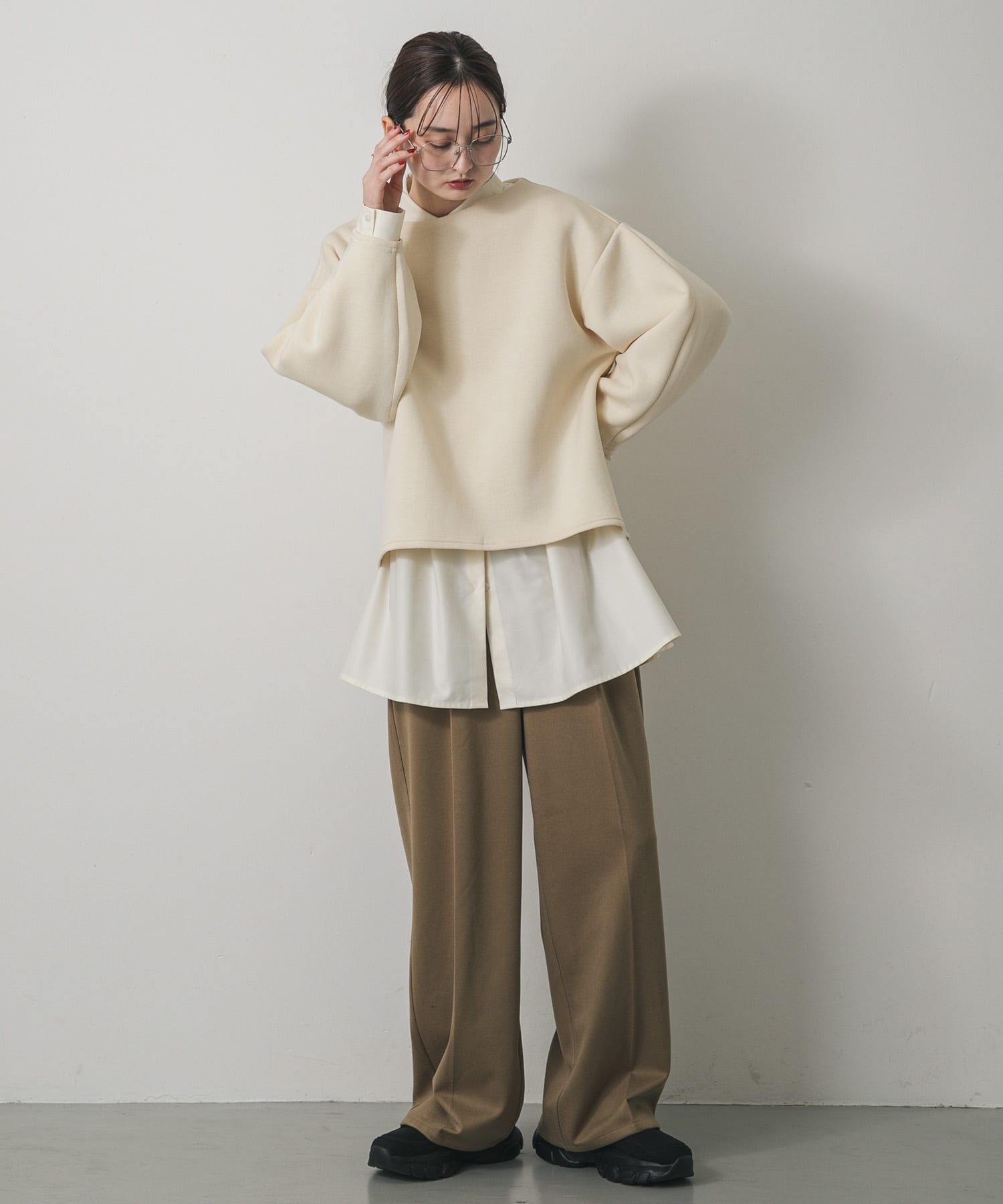 身長：169cm サイズ：L