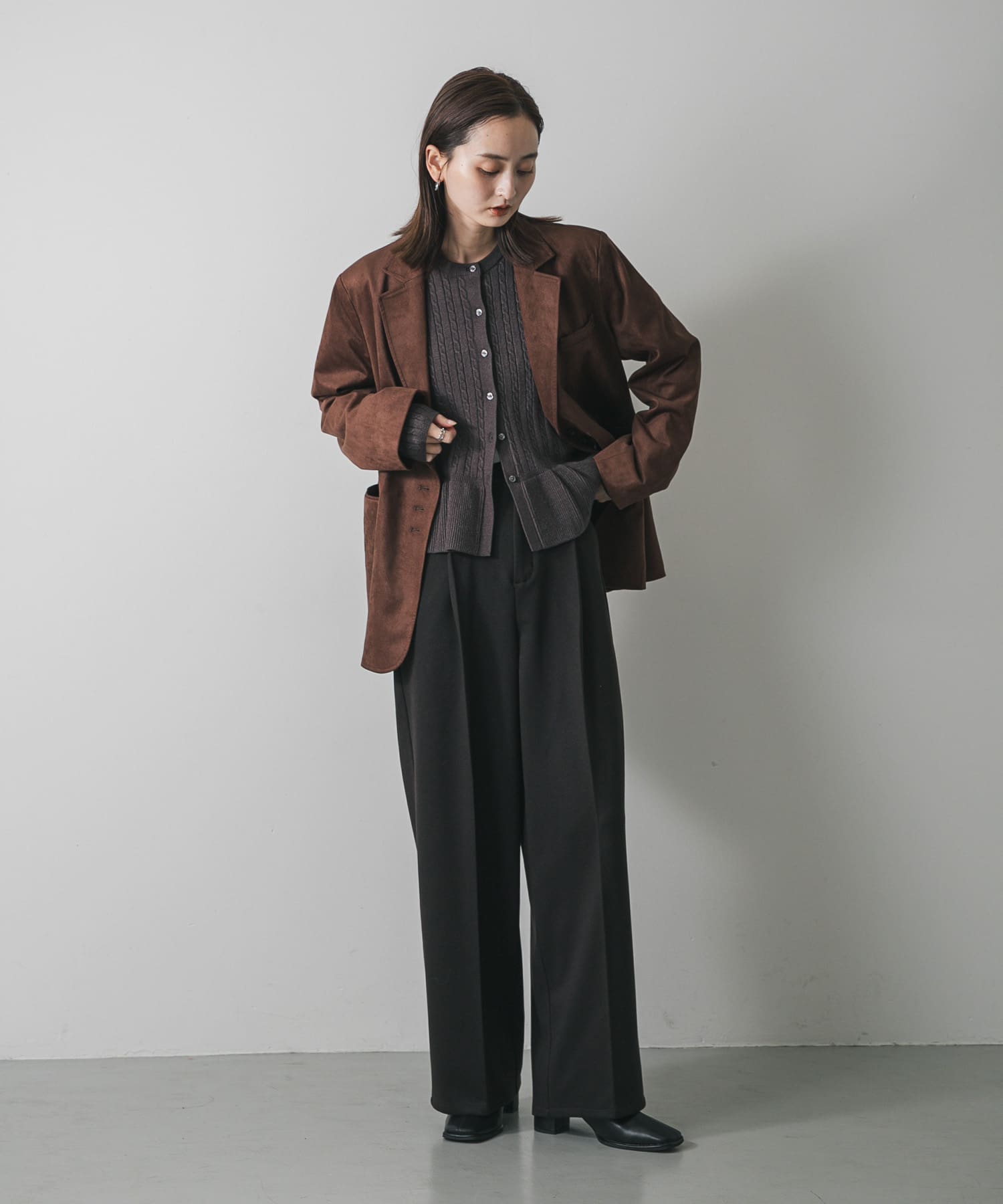 身長：169cm サイズ：L