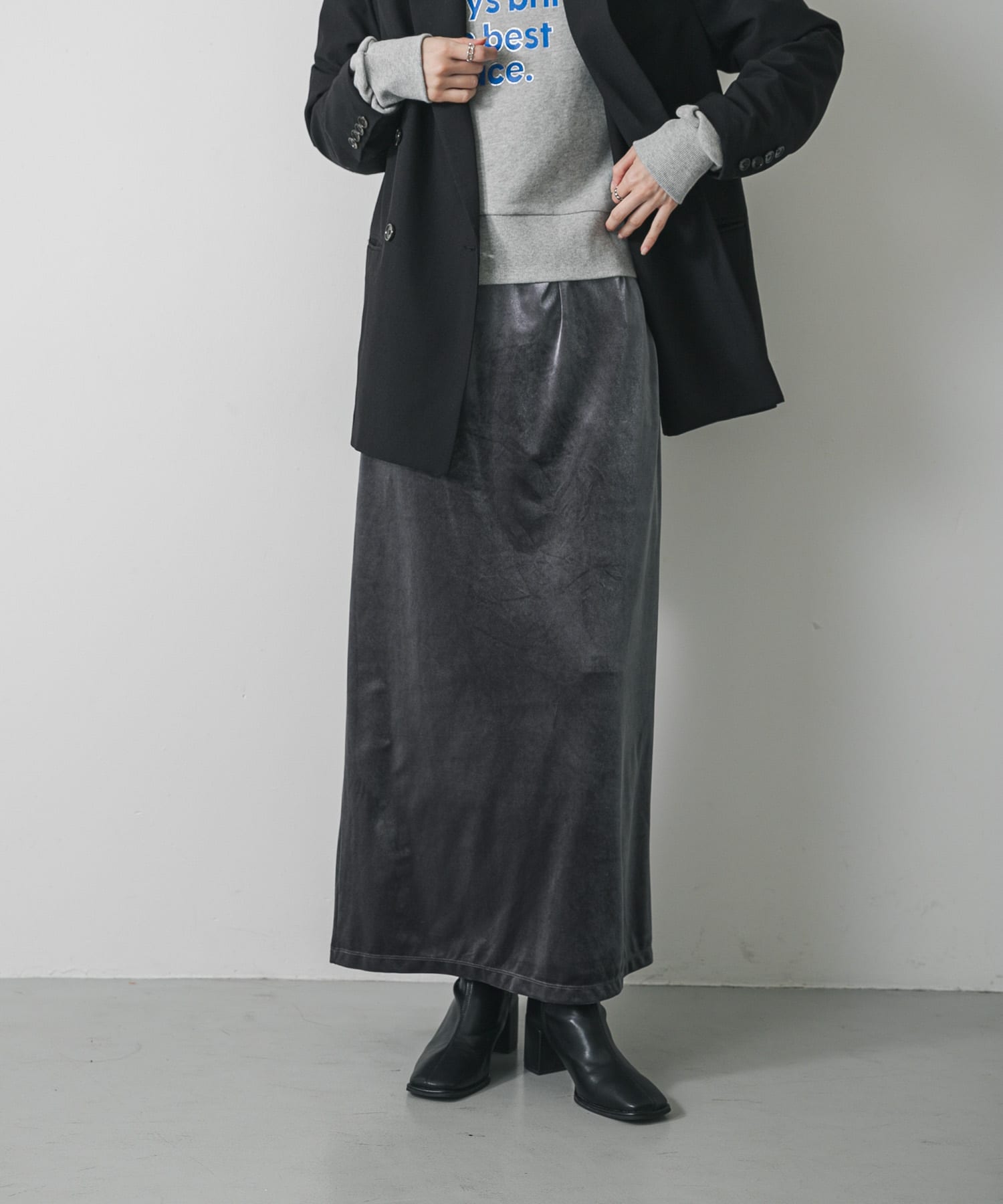 身長：169cm サイズ：M